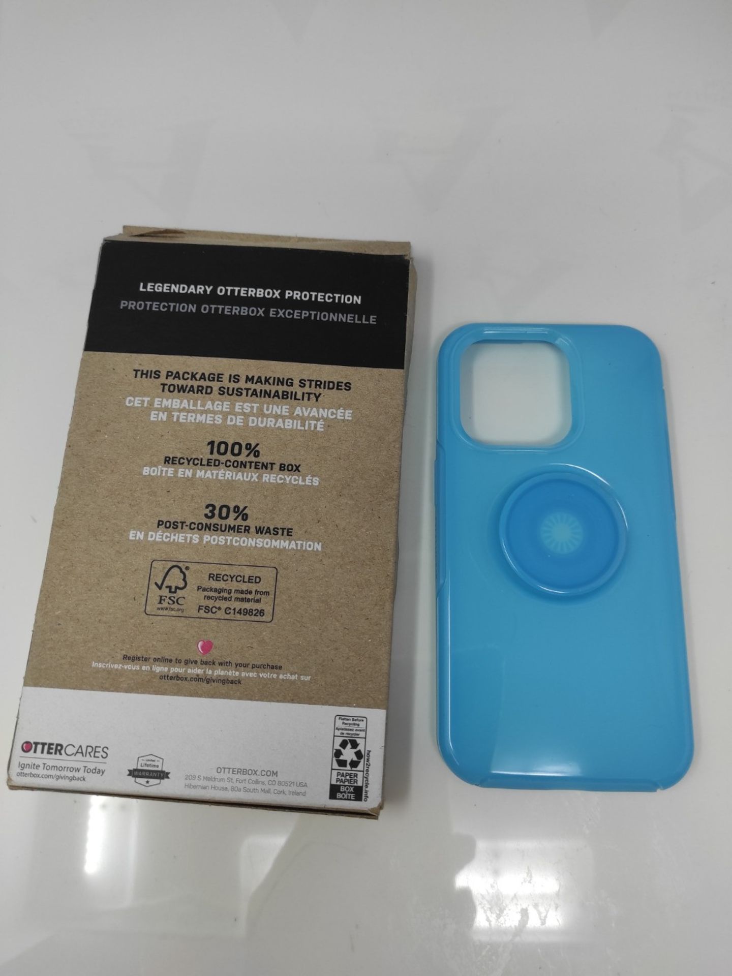 OtterBox iPhone 14 Pro (ONLY) Otter + Pop Symmetry Series Clear Case - YOU CYAN THIS ( - Image 2 of 2