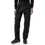 DEWALT Men's Dewalt Men s Pro Tradesman Work Trouser Work Trouser Black 42Waist 29Leg