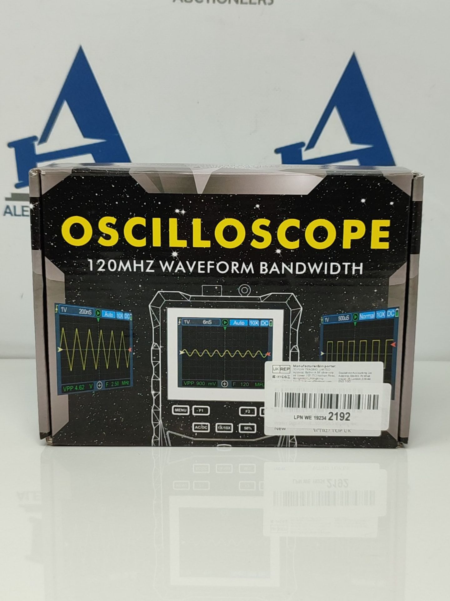 RRP £85.00 Proster Oscilloscope Handheld Oscilloscope 2.4 inch LCD Portable Oscilloscope Digital