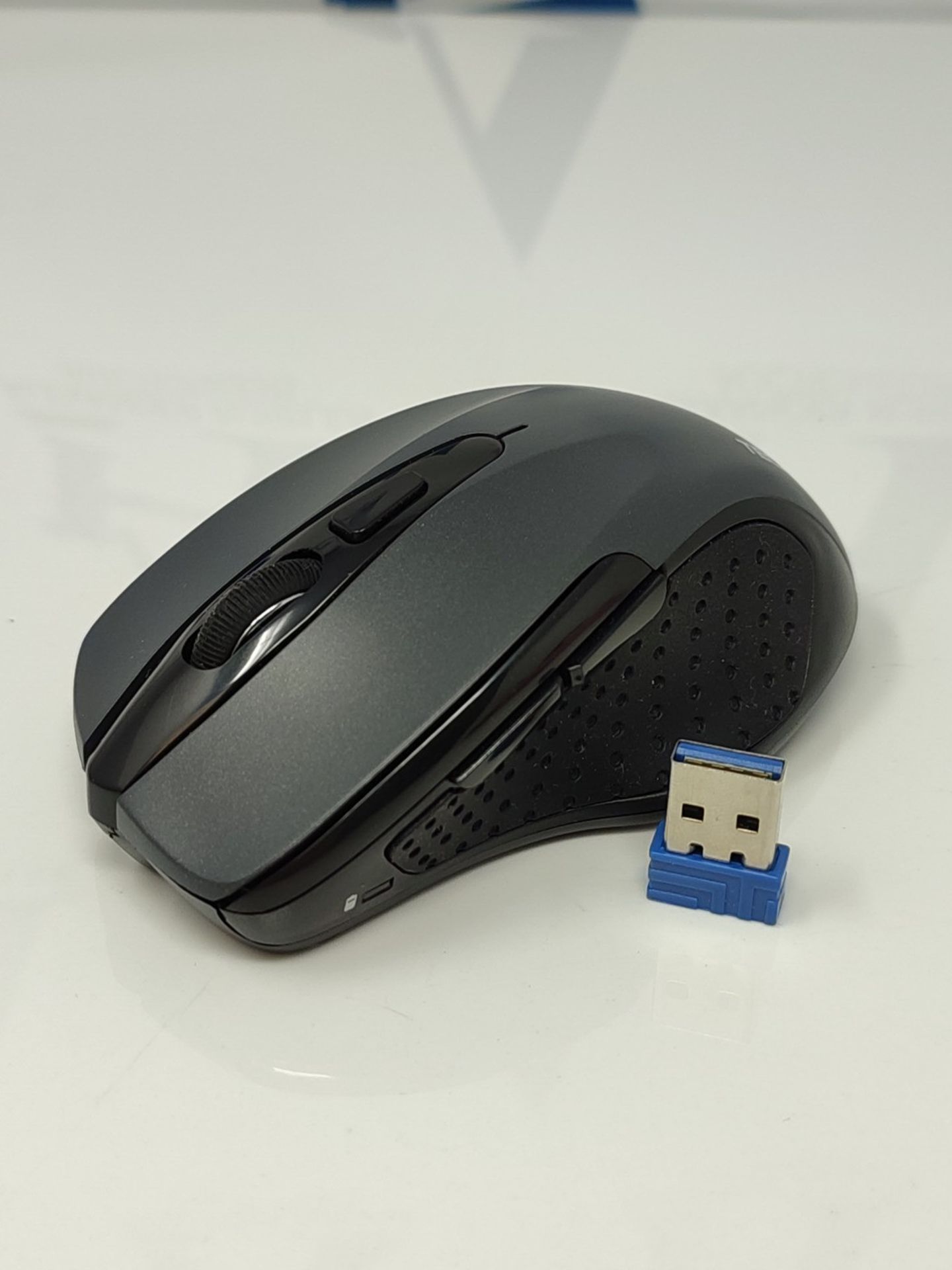 TECKNET M002 2.4G Classic Wireless Mouse - 4800 DPI -6 Adjustment Levels - Nano USB wi