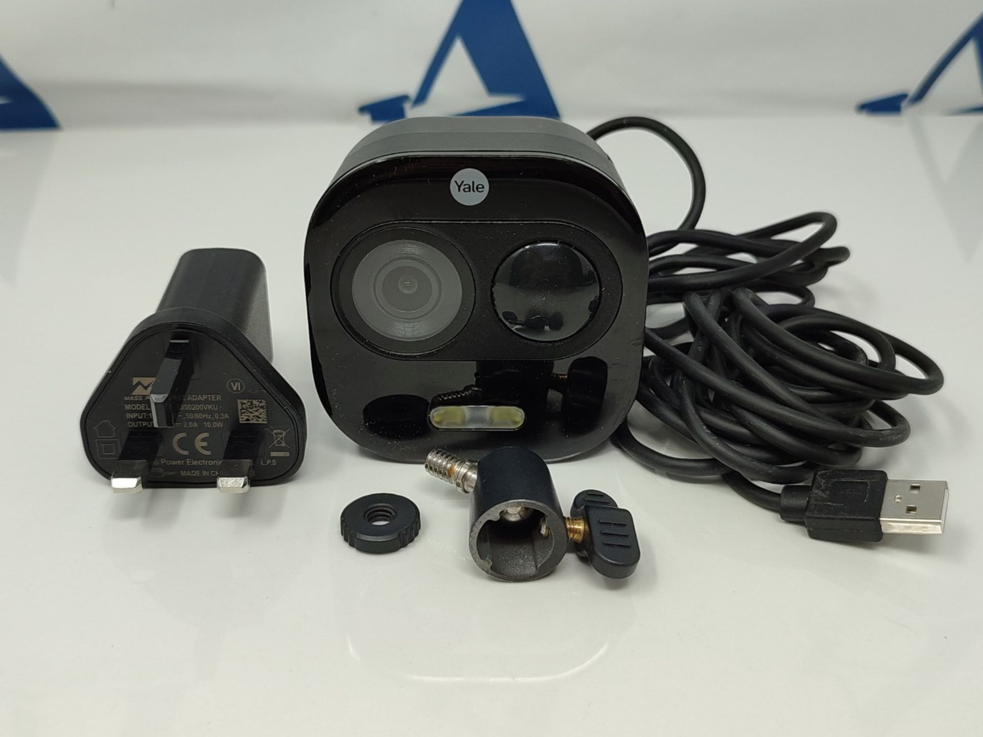 RRP £64.00 Yale SV-DAFX-W- Front Door Camera - Light & Siren - Motion Detection - Two way talk - - Image 2 of 2