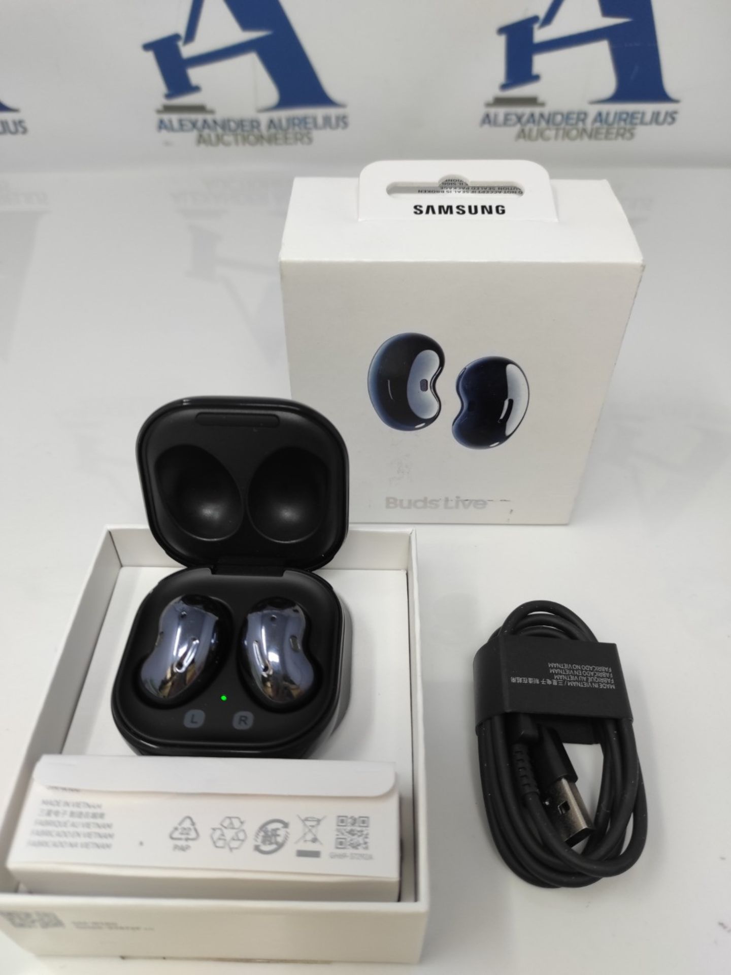 RRP £66.00 Samsung Galaxy Buds Live Wireless Earphones, 2 Year Extended Manufacturer Warranty, My - Image 2 of 2