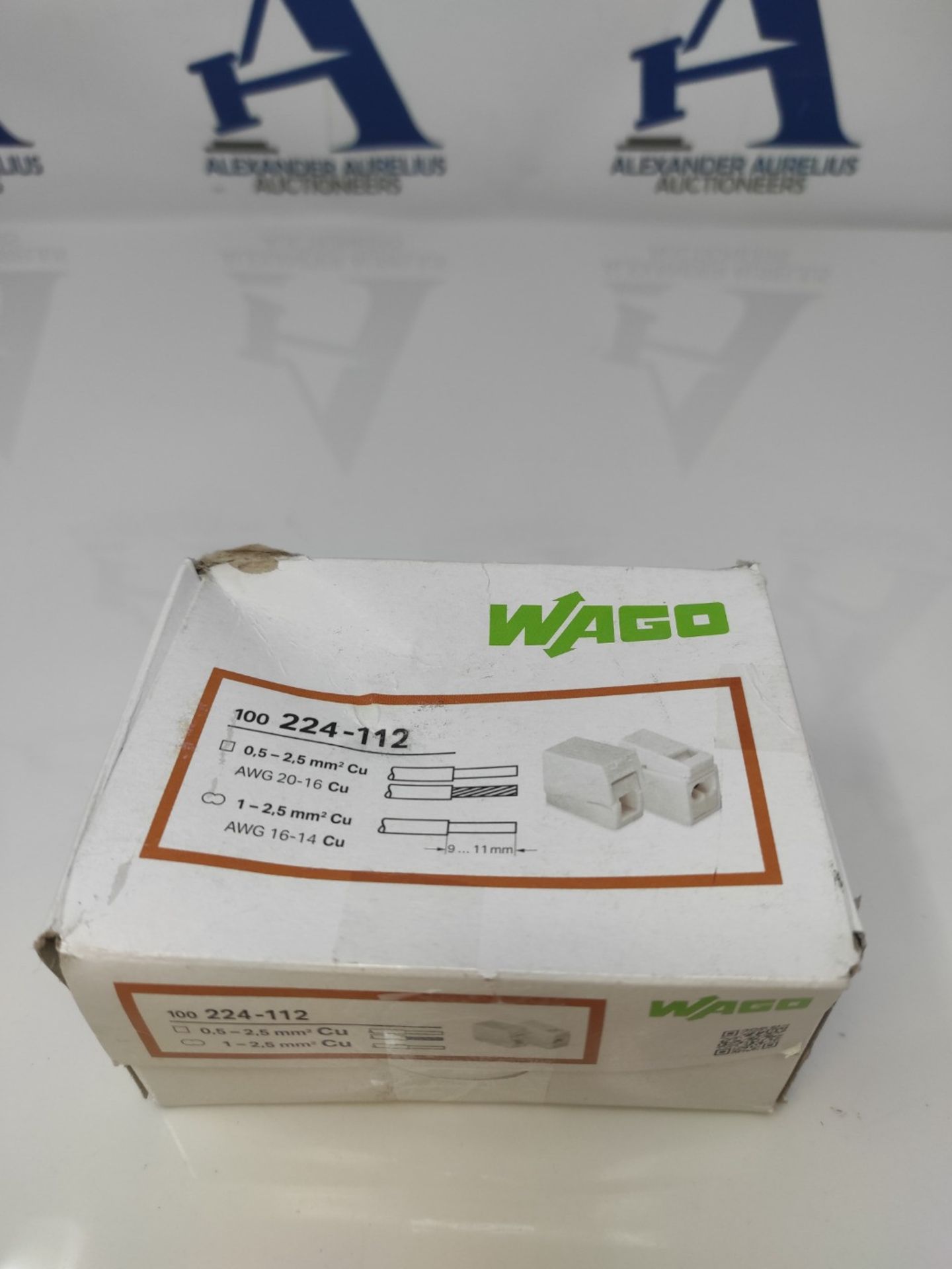 Wago 224-112 2-Conductor Lighting Terminals 2.5 mm², 100 pieces - Bild 2 aus 3