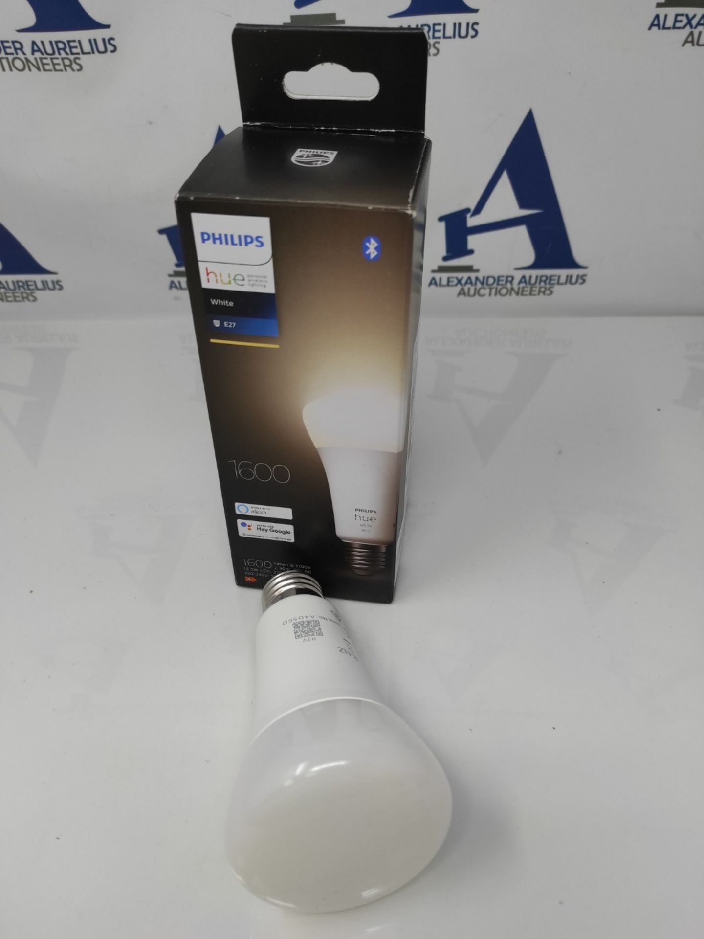 Philips Hue NEW White Smart Light Bulb 100W - 1600 Lumen [E27 Edison Screw] With Bluet - Image 2 of 2