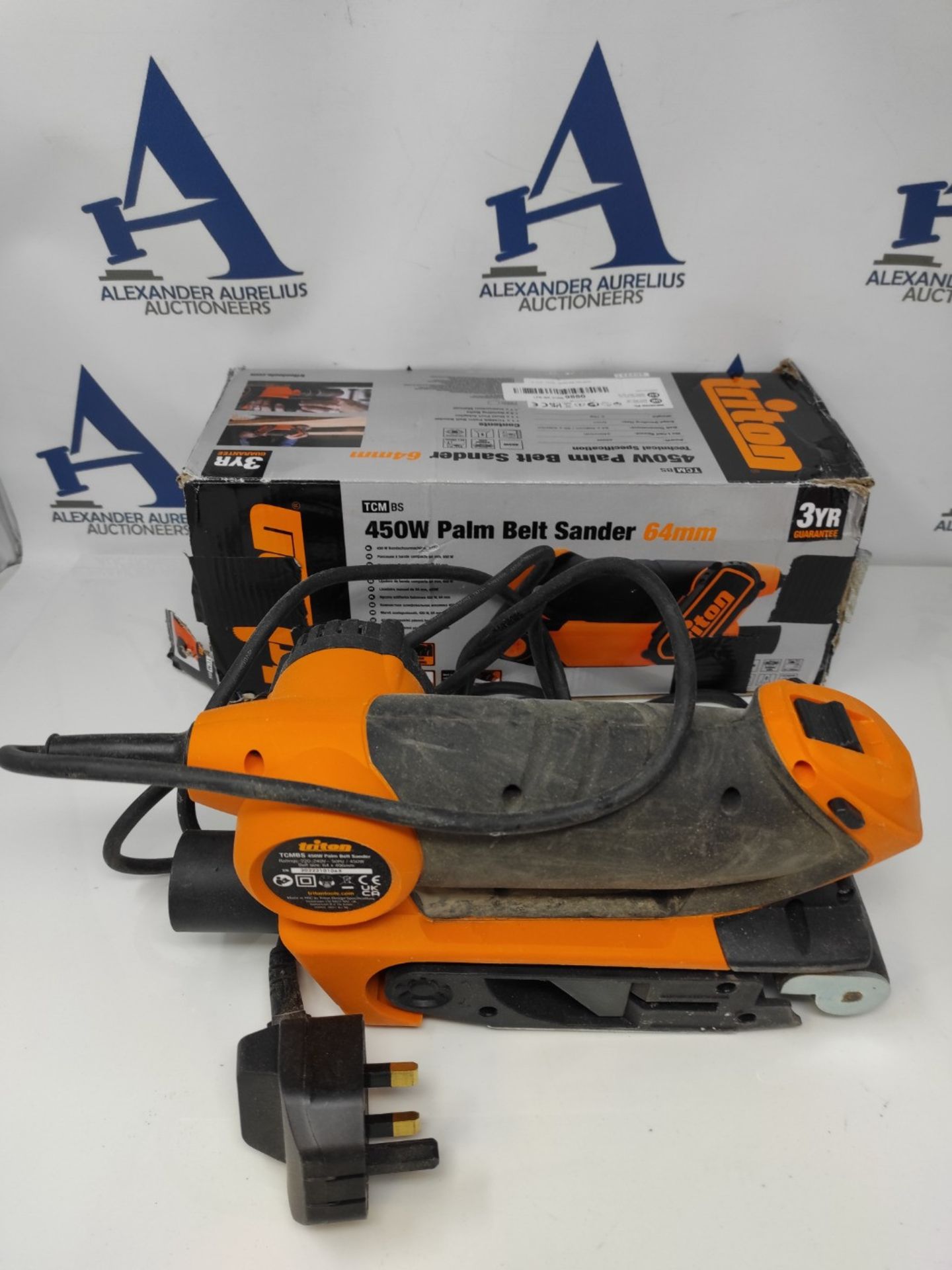 Triton 450W Palm Belt Sander 64mm TCMBS (475114) - Image 2 of 3