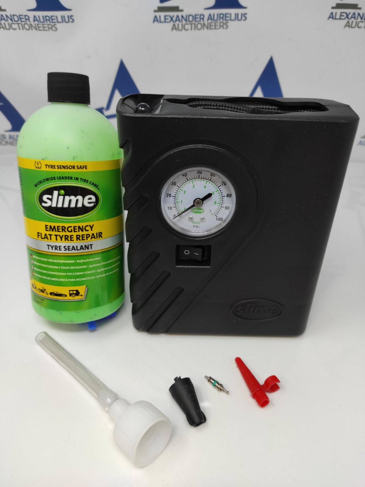 Slime CRK0305 - IN Flat Tyre Puncture Repair, Smart , Emergency Kit for Car Tyres, Inc - Bild 3 aus 3