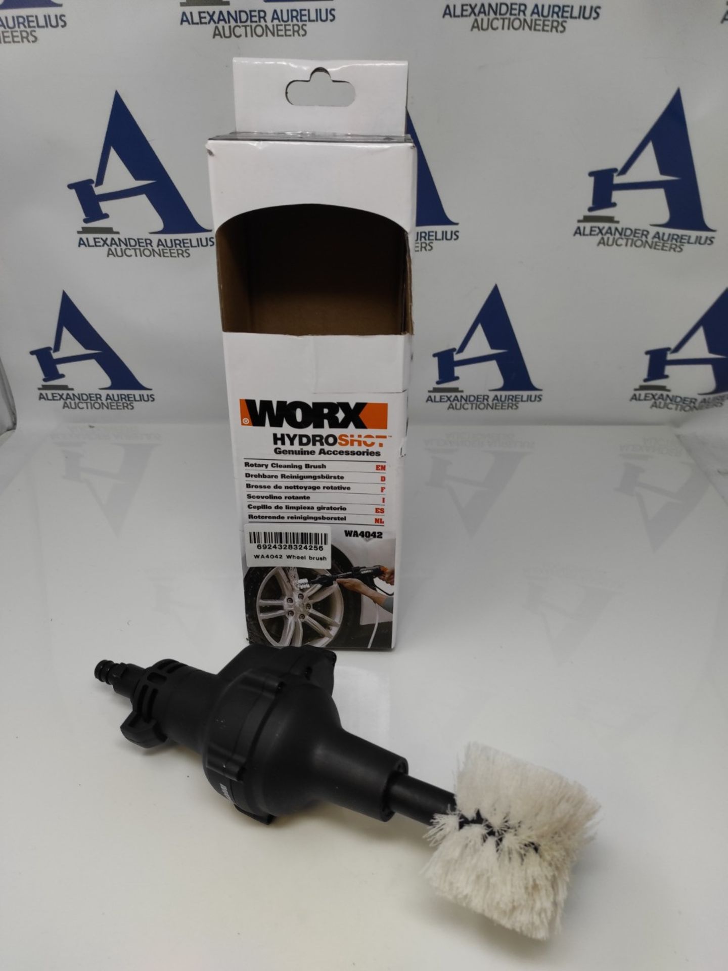 WORX WA4042 Hydroshot Wheel Ball Brush Accessory, Black, 1 Count (Pack of 1) - Image 2 of 2