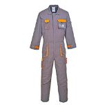 Portwest Portwest Texo Contrast Coverall, Size: XL, Colour: Grey, TX15GRRXL