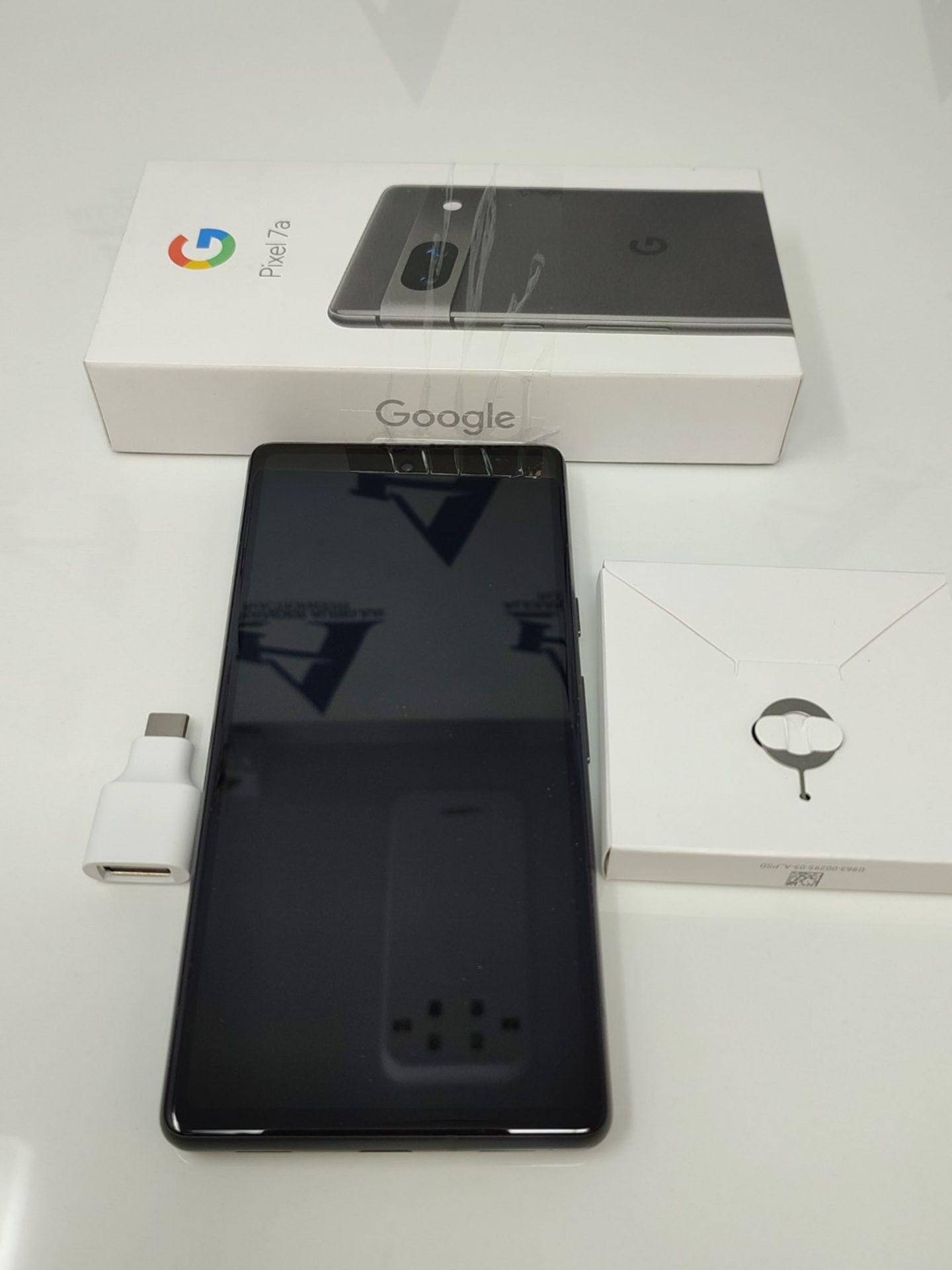 RRP £329.00 Google Pixel 7a and Pixel 30W Charger Bundle  Unlocked Android 5G Smartphone with W