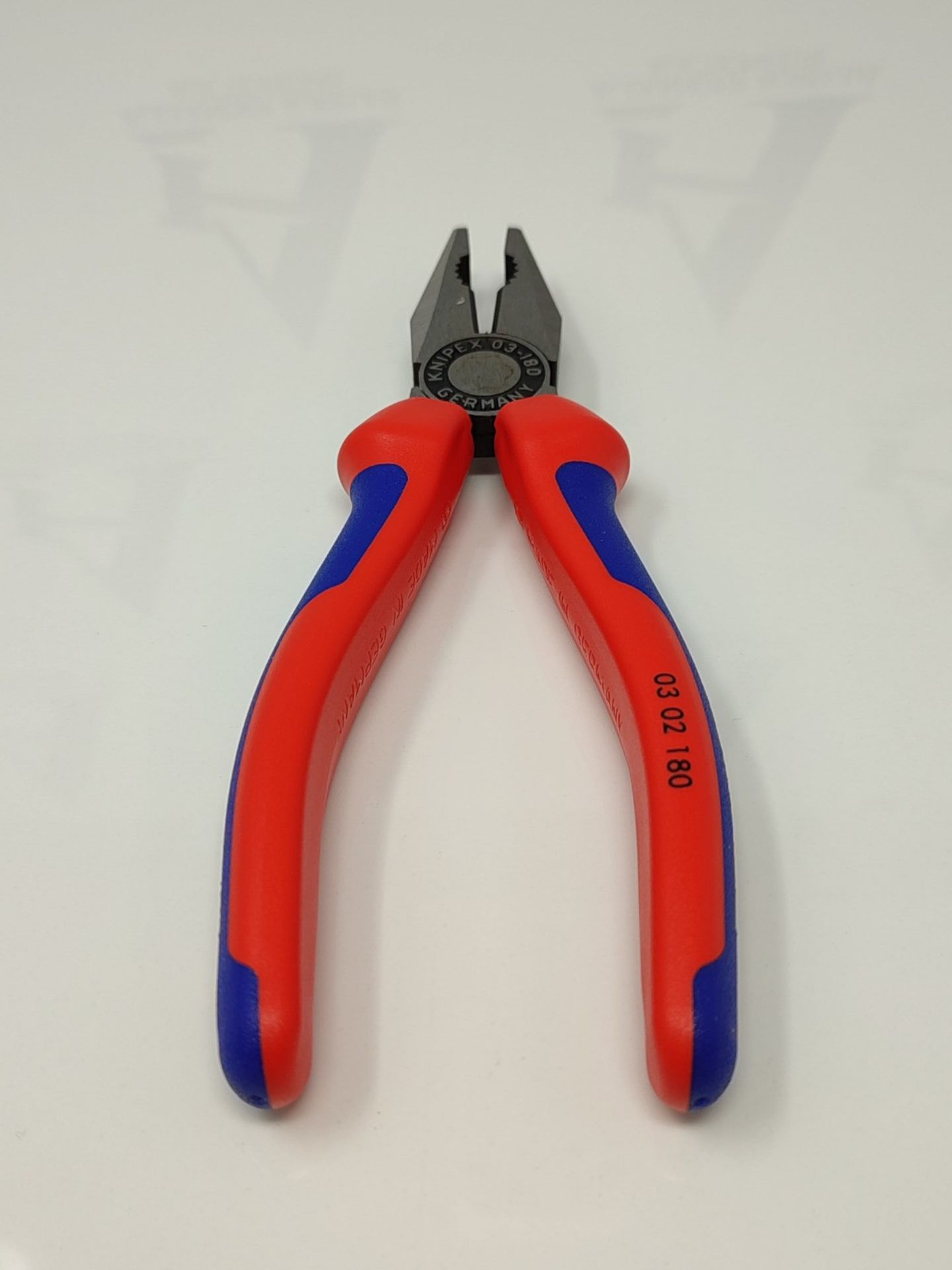 Knipex Combination Pliers black atramentized, with multi-component grips 180 mm 03 02 - Bild 3 aus 3