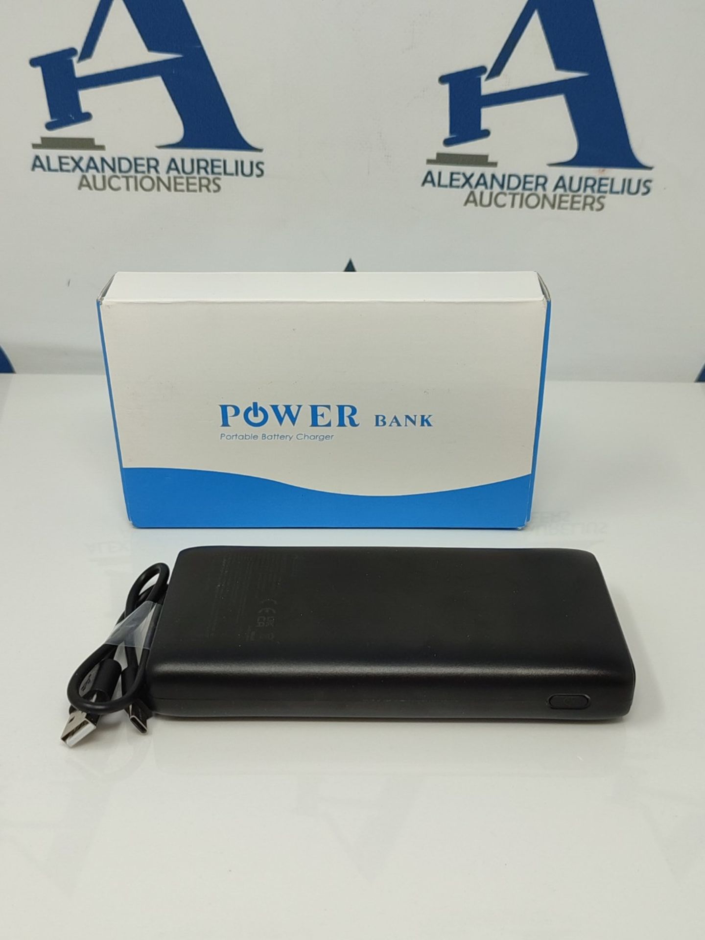 Hiluckey Portable Charger 26800mAh 22.5W USB C PD Power Bank Fast Charging QC 3.0 Exte - Image 2 of 2