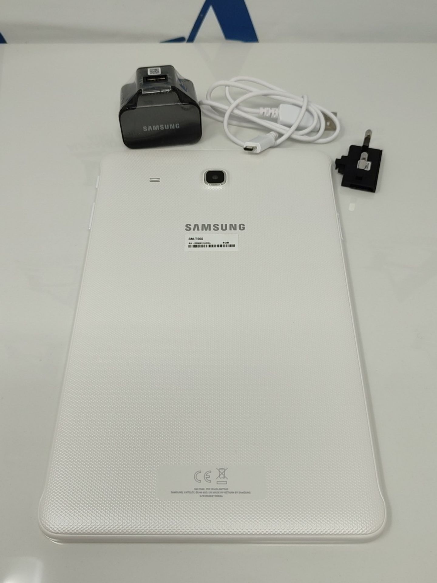 RRP £124.00 Samsung T560 9.6 Inch Galaxy Tablet (White) - (Quad Core, 1.5 GB RAM, 8 GB Storage, An - Bild 3 aus 3