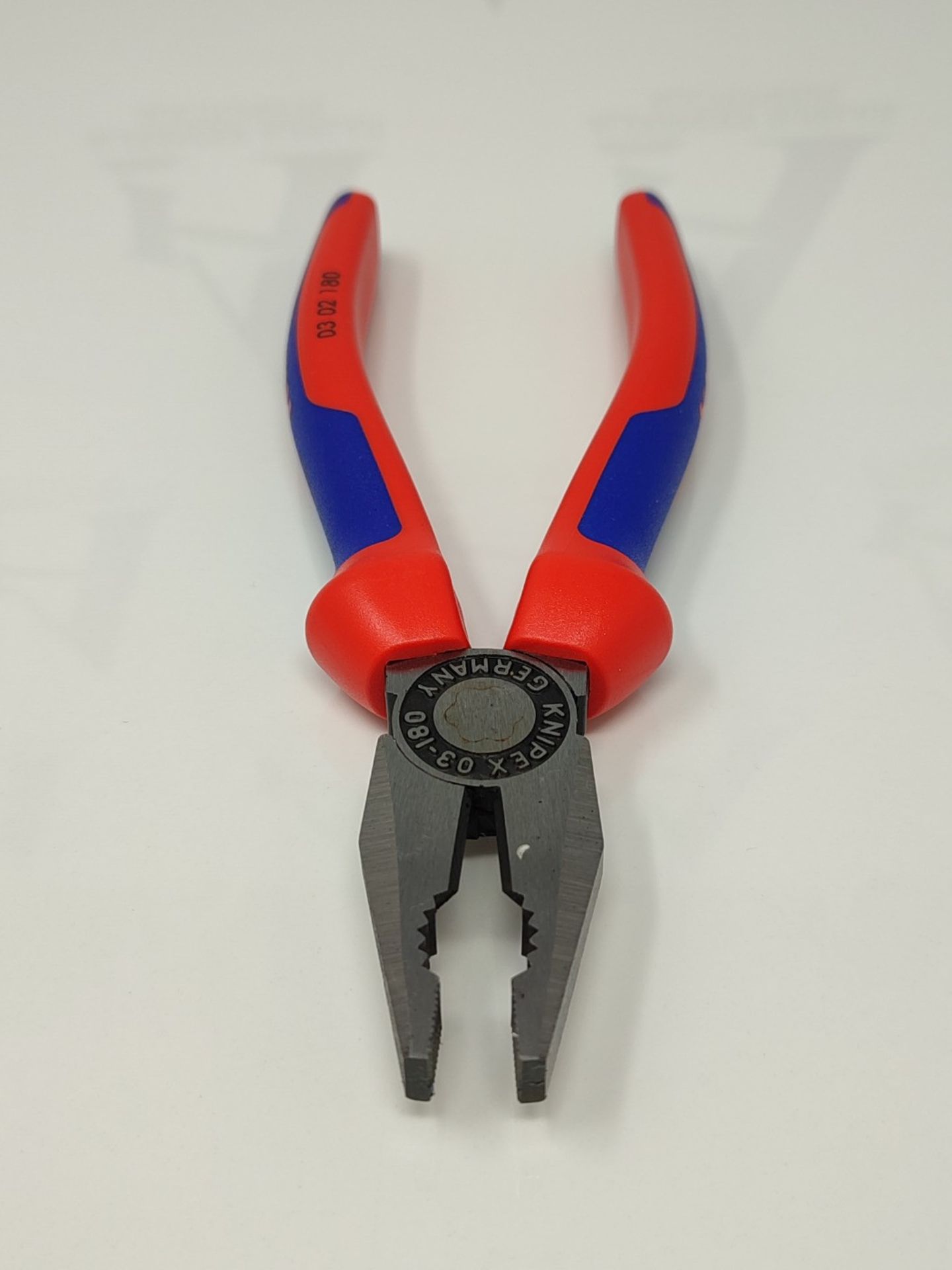 Knipex Combination Pliers black atramentized, with multi-component grips 180 mm 03 02 - Bild 2 aus 3