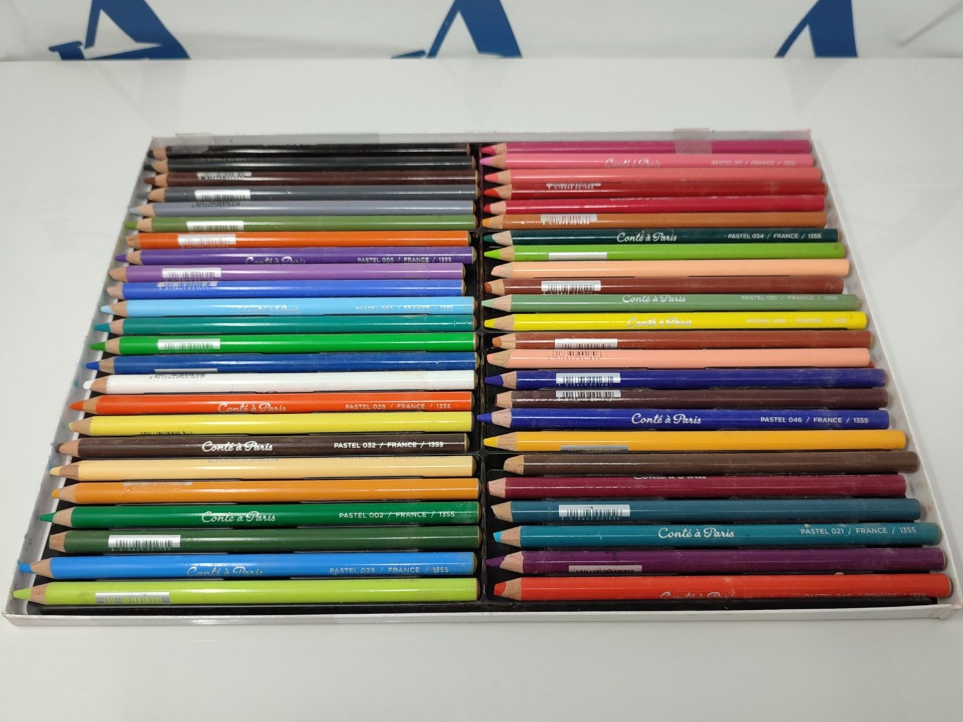 RRP £50.00 Conte a Paris 2184 Pastel Pencil Set, Assorted, Set of 48 - Bild 3 aus 3
