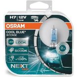 OSRAM COOL BLUE INTENSE H7, 100% more brightness, up to 5,000K, halogen headlight lamp