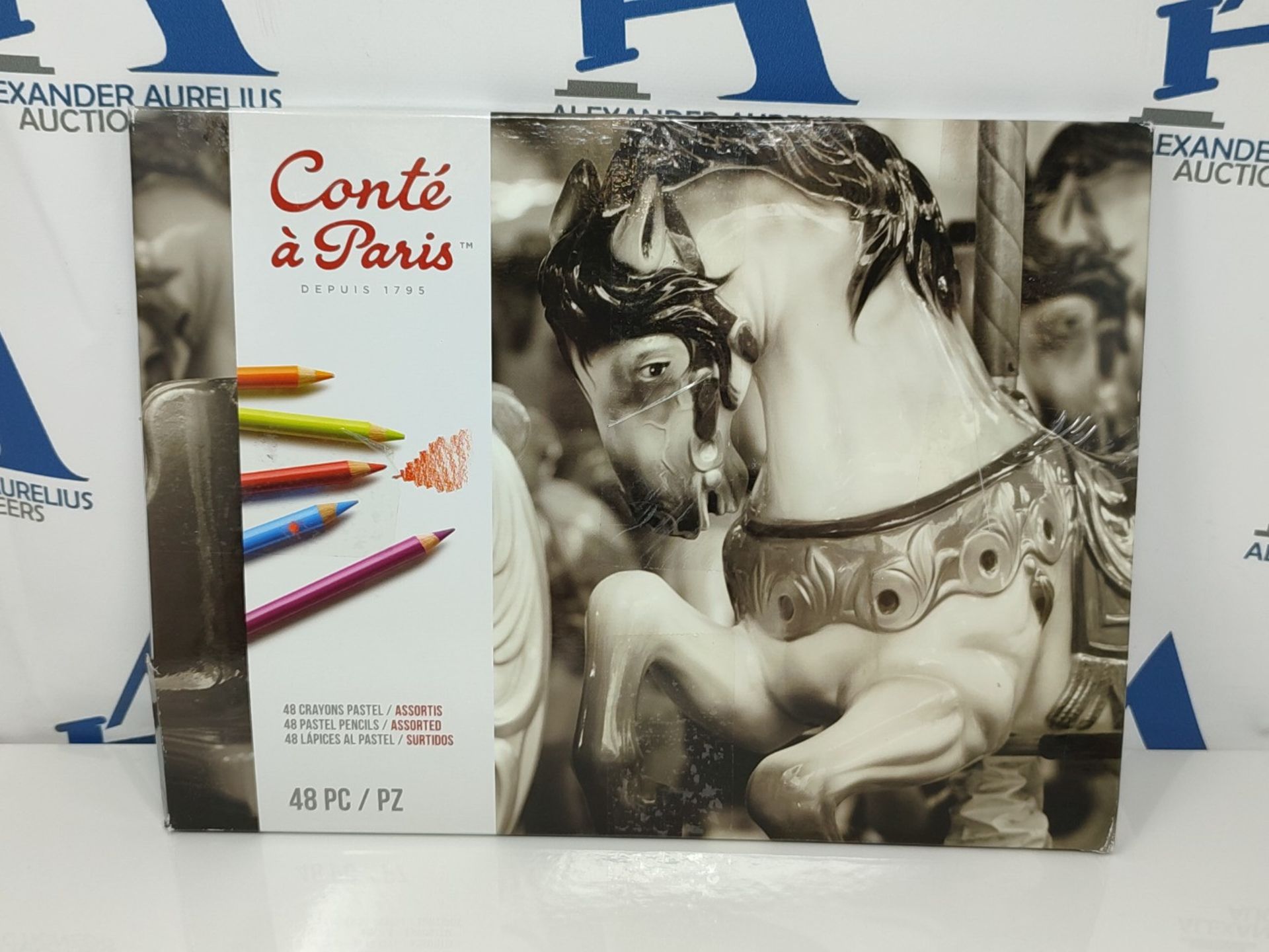 RRP £50.00 Conte a Paris 2184 Pastel Pencil Set, Assorted, Set of 48 - Bild 2 aus 3