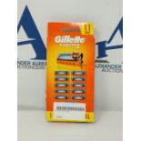 Gillette Fusion5 Razor Blades Men, Pack of 11 Razor Blade Refills with Precision Trimm