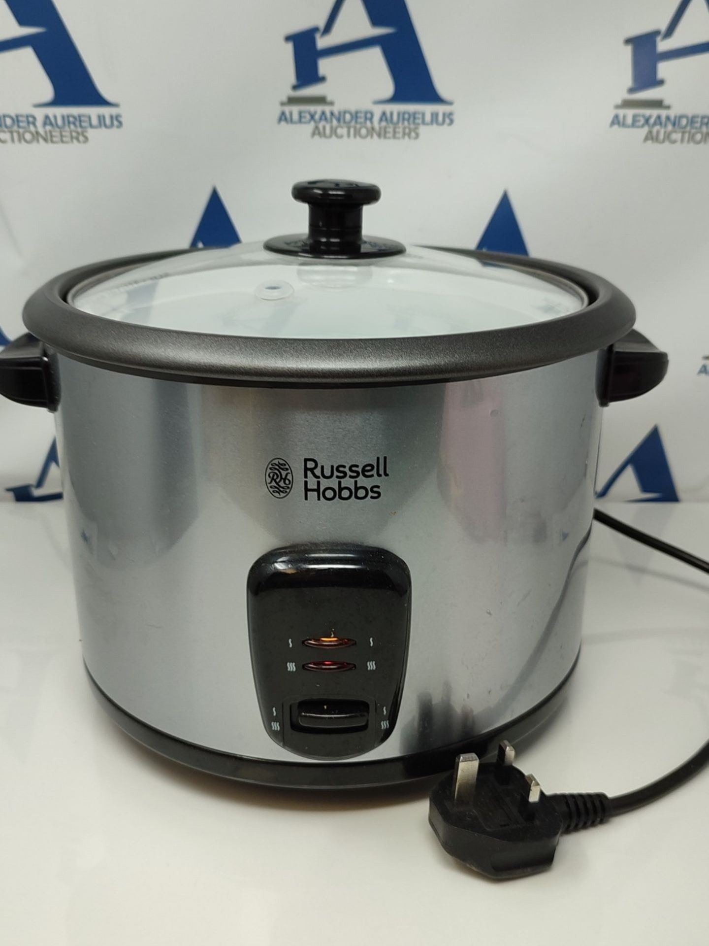 Russell Hobbs 19750 Rice Cooker and Steamer, 1.8L, Silver - Image 3 of 3
