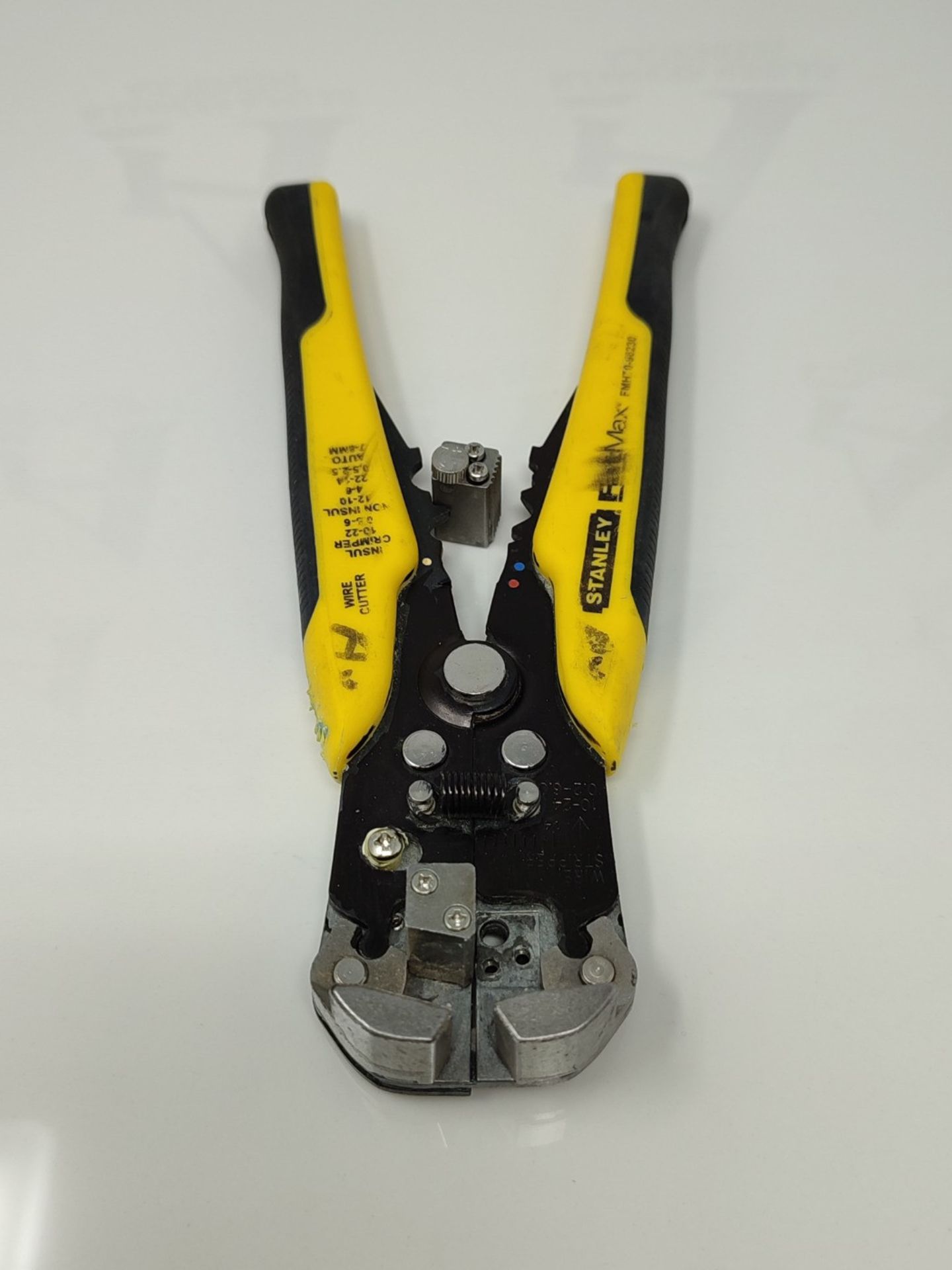 STANLEY FATMAX Automatic Wire Stripper, Strips 10-22 AWG wire with Spring loaded handl - Image 2 of 3