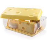 Snips 21395 Butter Container Cheese Saver 3 Liter, Plastic, Yellow