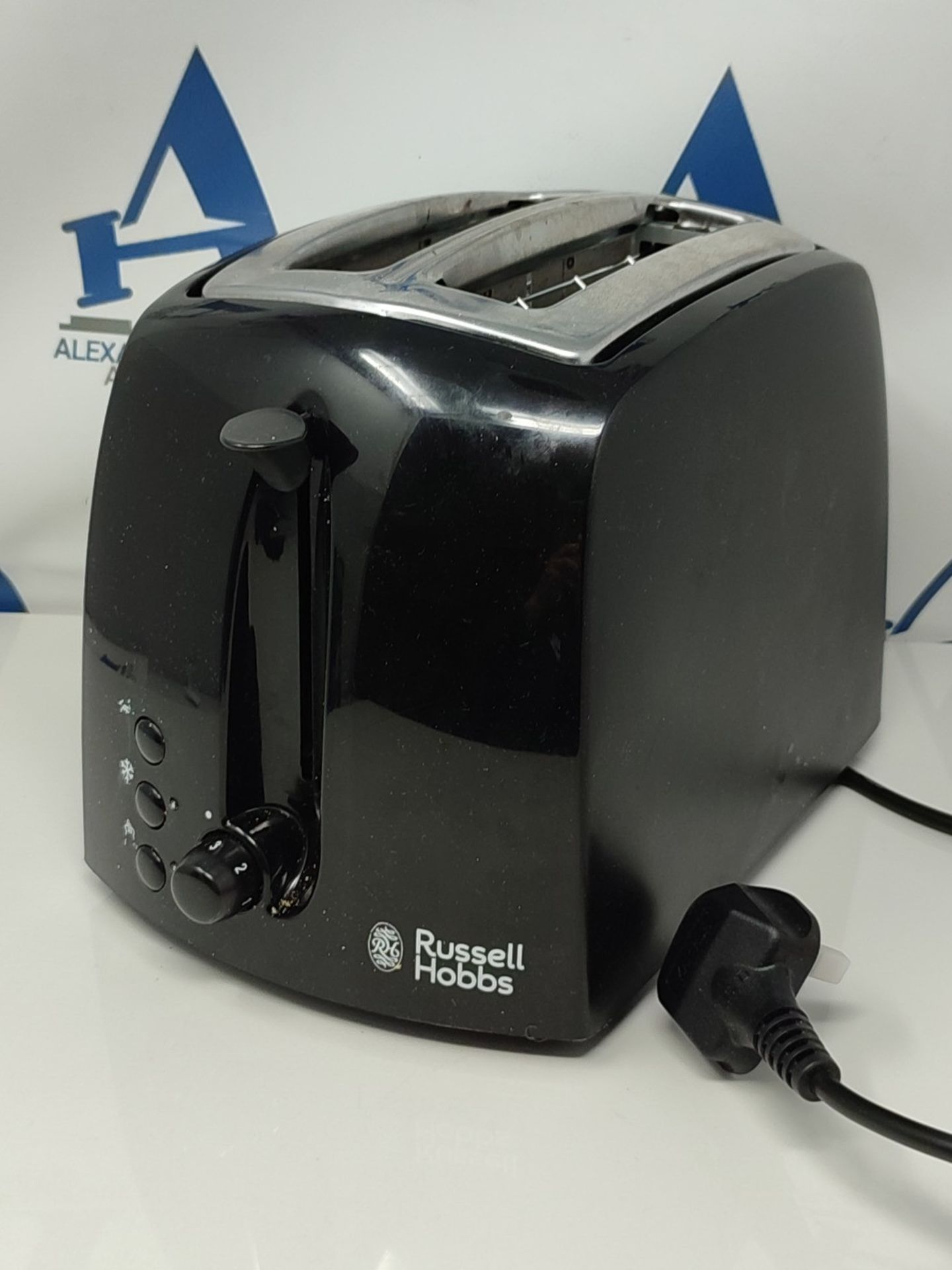 Russell Hobbs 21641 Textures 2-Slice Toaster, 700 - 850 W, Black - Bild 2 aus 3