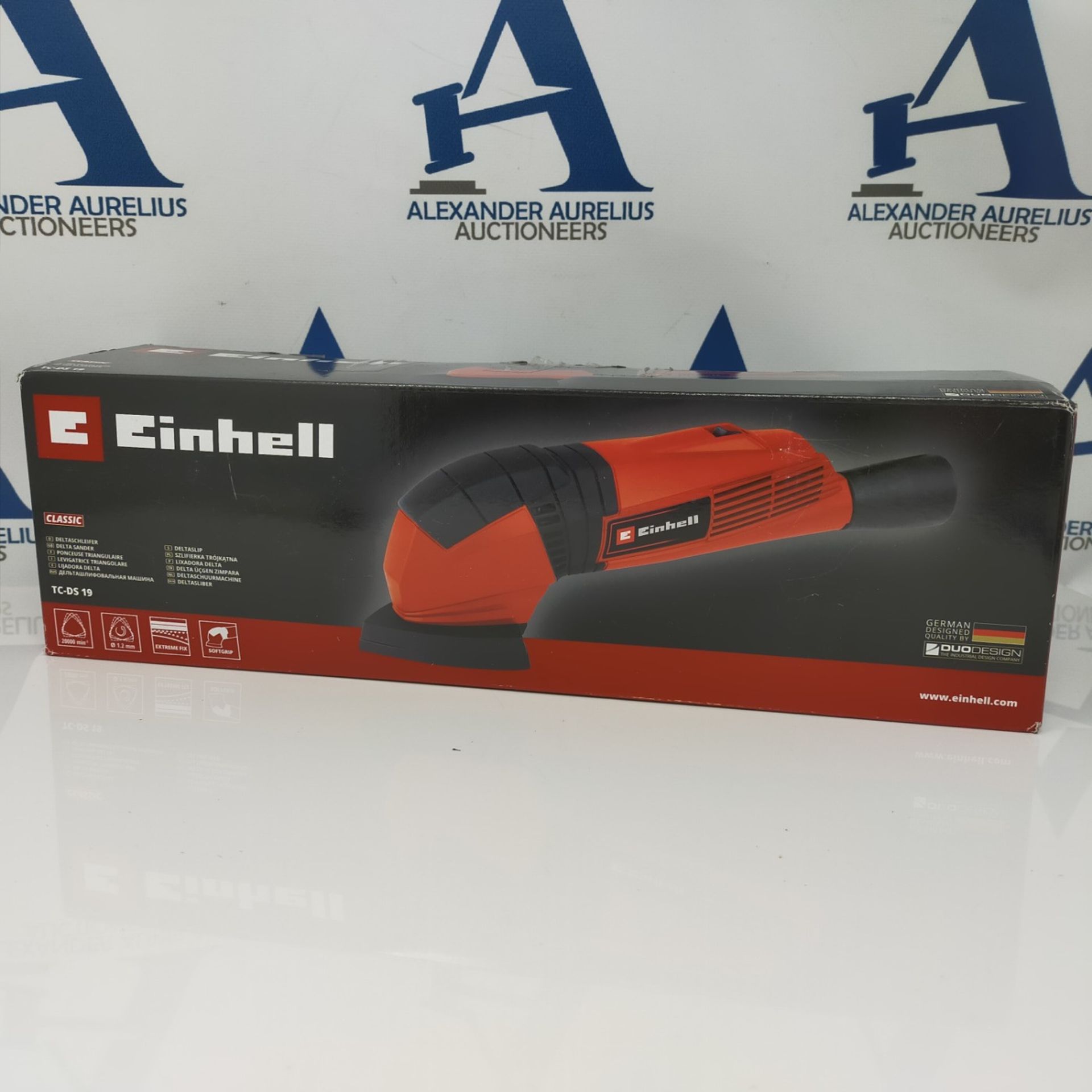 Einhell TC-DS 19 190 W Detail Sander | 190W Triangular Orbital Sander For Wood With Du - Bild 2 aus 3