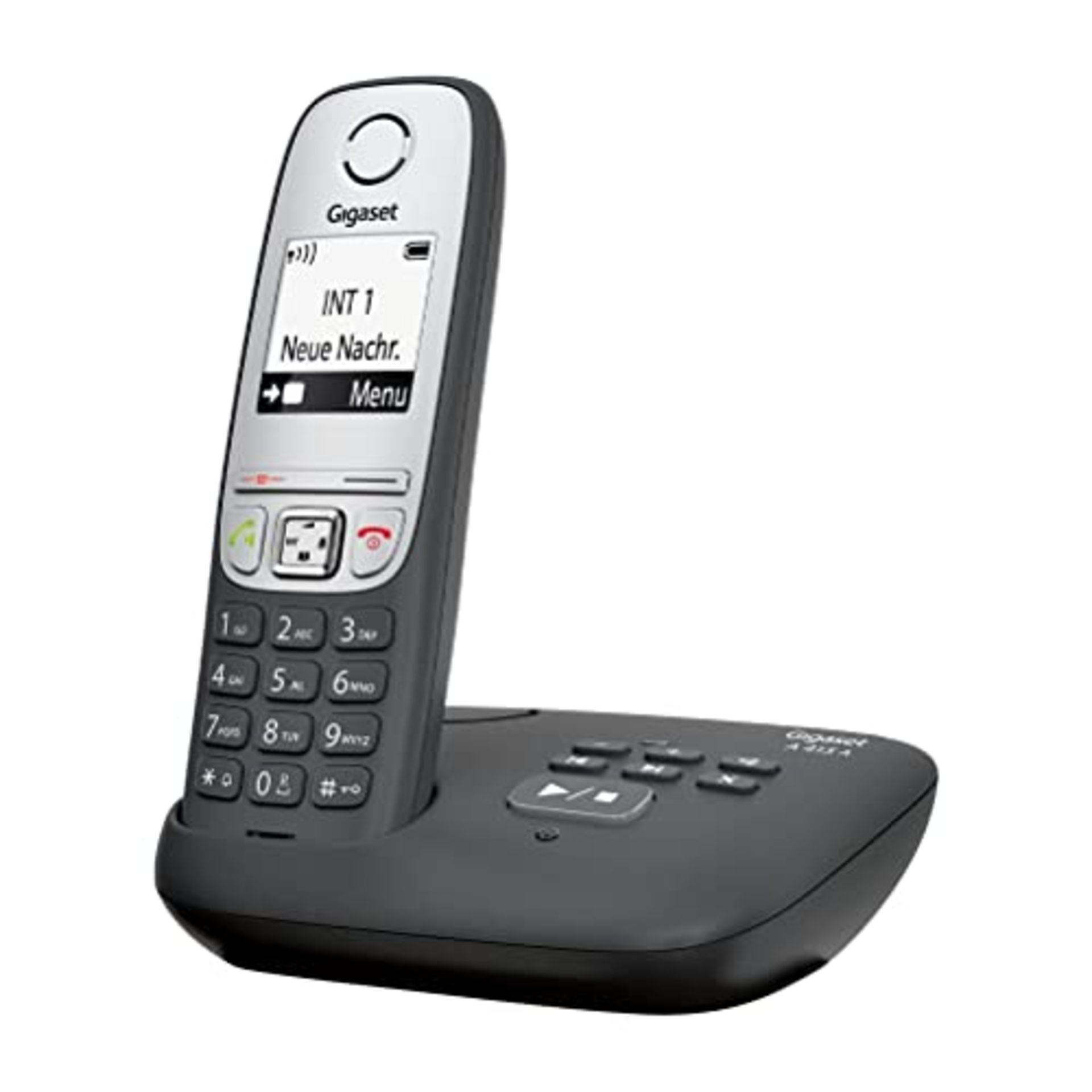 Gigaset A415A, cordless telephone DECT with answering machine, hands-free function, sp
