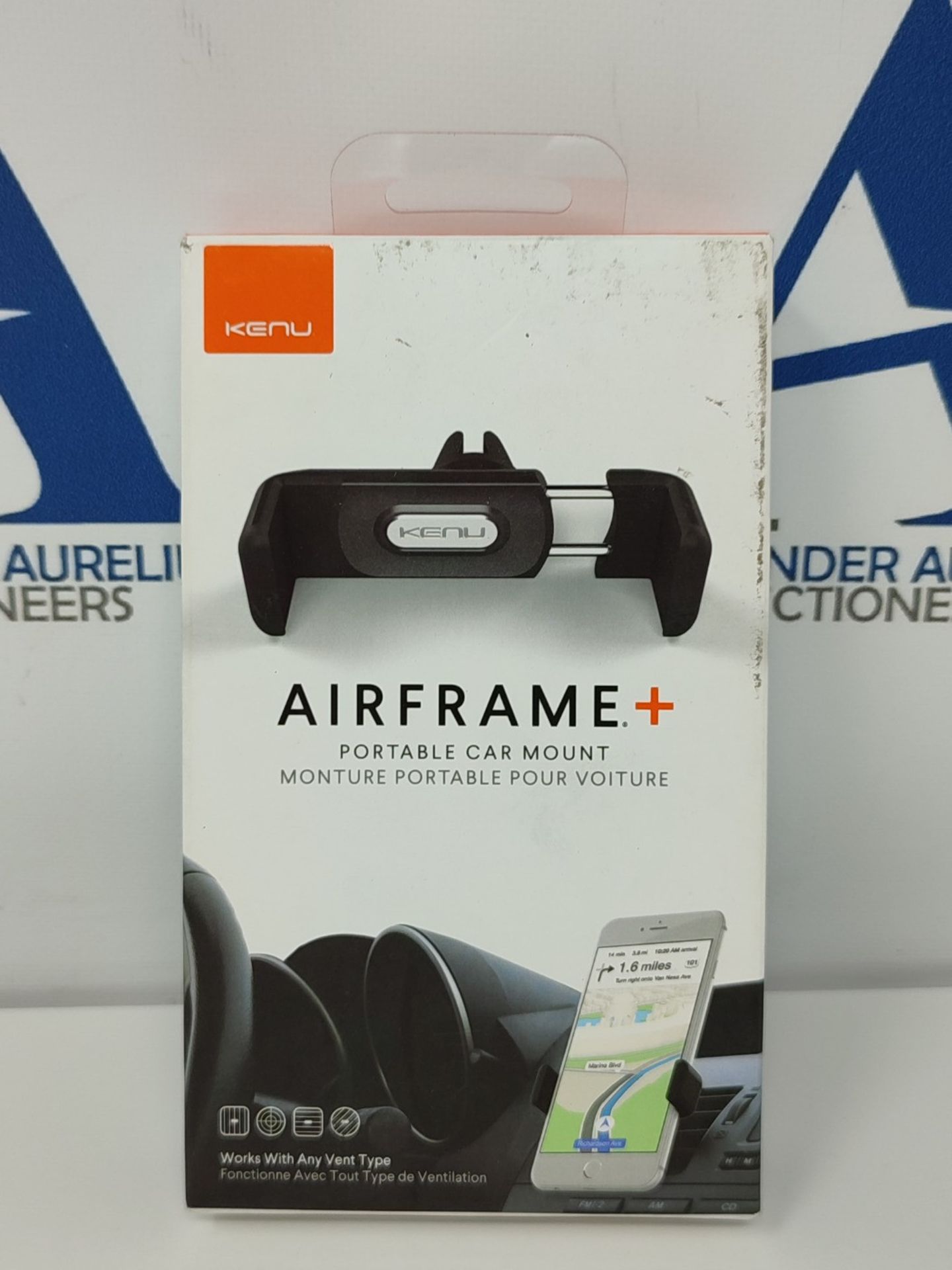 Kenu Airframe+, Air Vent Car Phone Holder Mount, Cell Phone Stand, Expandable Grip & 3 - Bild 2 aus 3