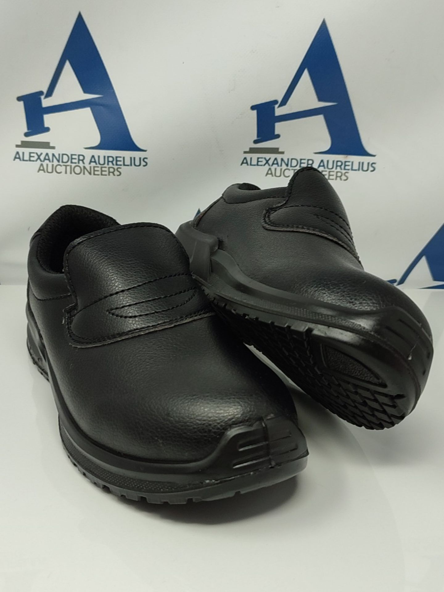 Blackrock Slip-On Safety Shoes, Mens Womens Steel Toe Cap Shoes, Chef Shoes, Nursing S - Bild 3 aus 3