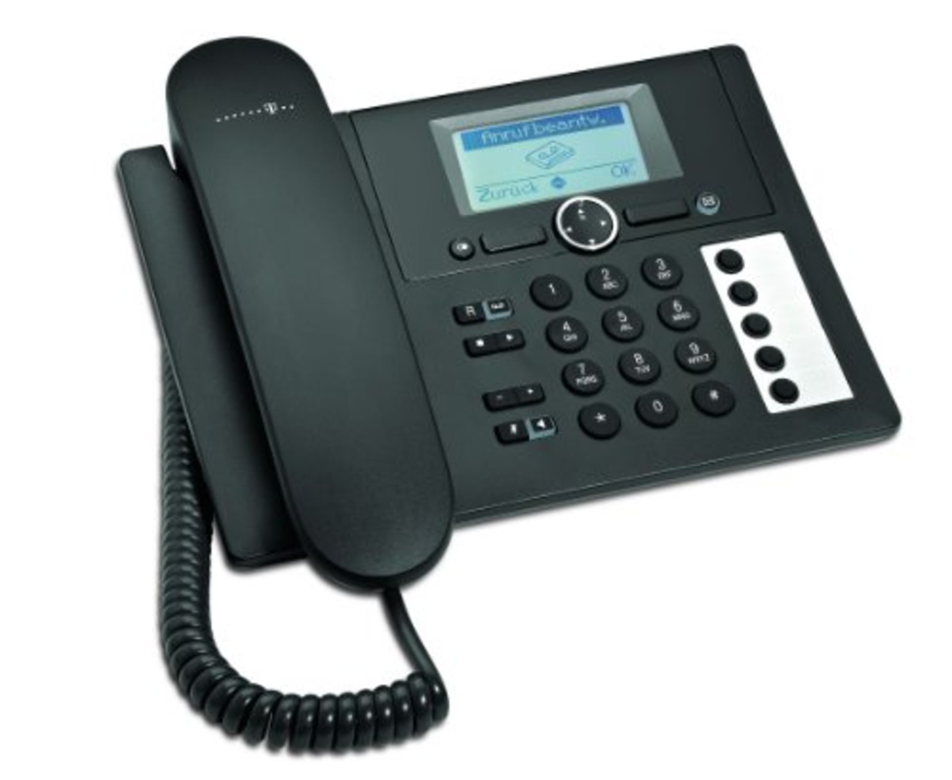 RRP £53.00 [CRACKED] Deutsche Telekom Concept PA415 telephone black