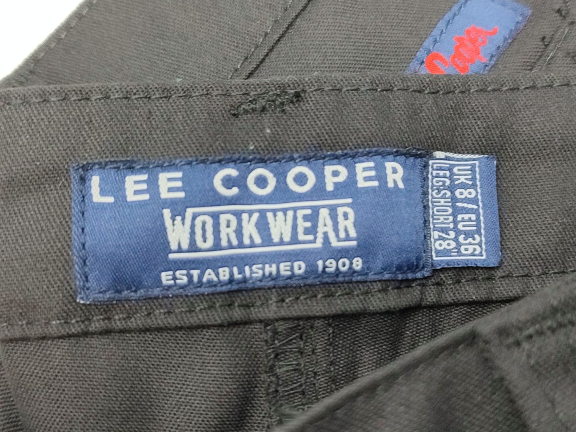 Lee Cooper Ladies Heavy Duty Easy Care Multi Pocket Work Safety Classic Cargo Pants Tr - Image 3 of 3