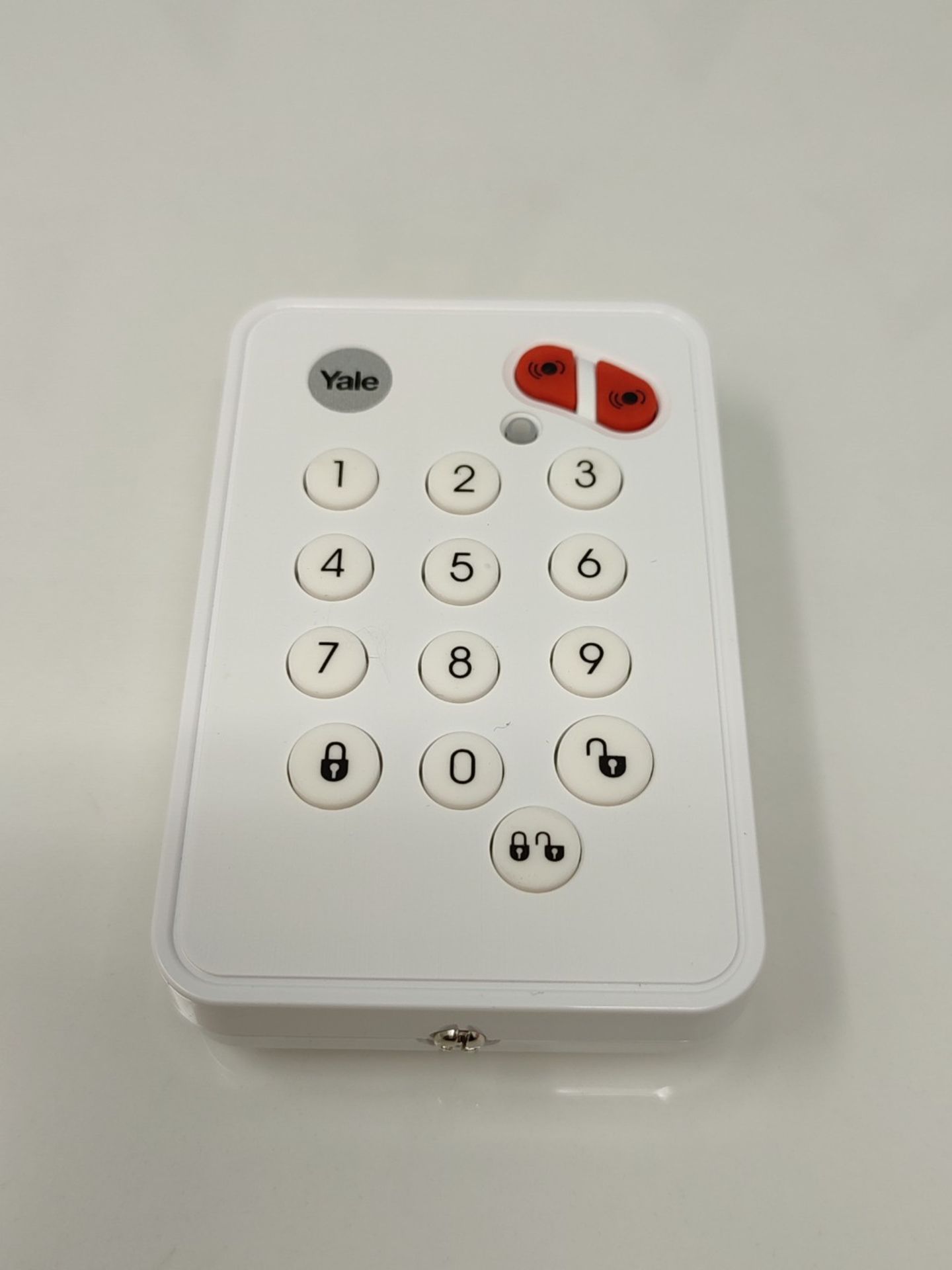 Yale EF-KP Easy Fit Alarm Remote Keypad, White, Accessory for SR & EF Alarms - Image 3 of 3
