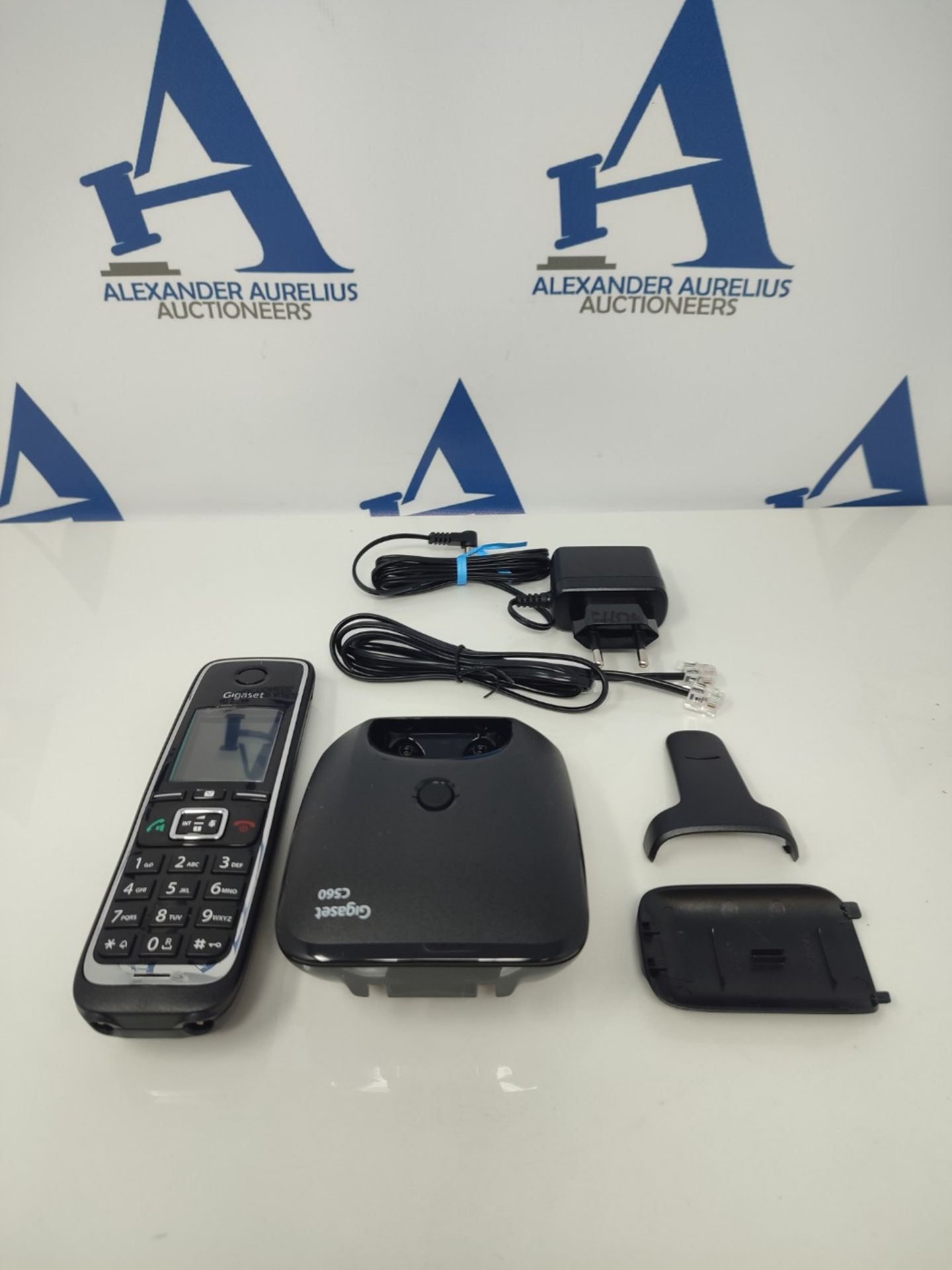 Gigaset C560 Cordless Telephone, Call Transfer, Customizable Ringtones and Contacts, H - Bild 3 aus 3