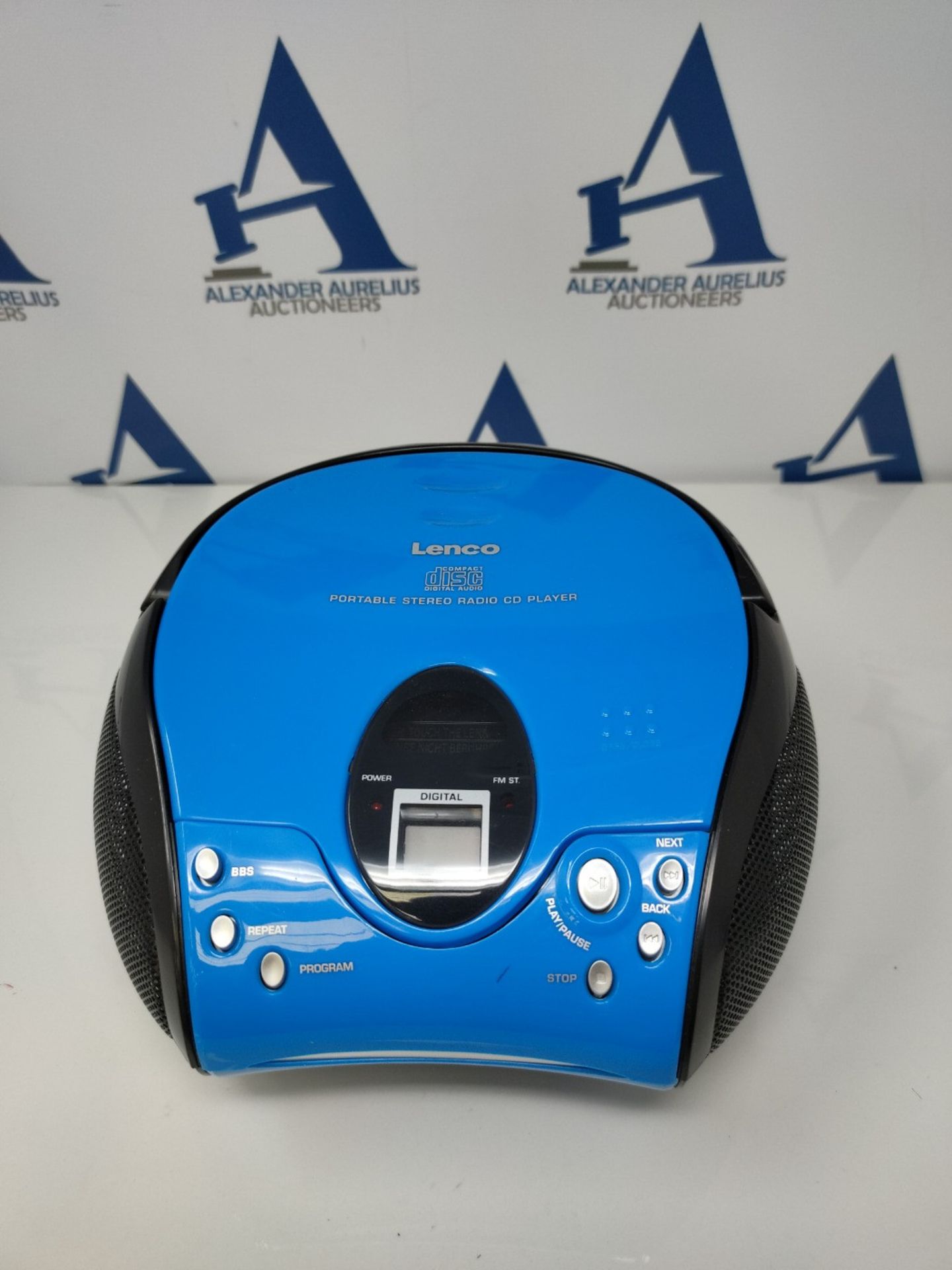 Lenco SCD24 - CD player for children - CD radio - stereo system - boombox - FM radio t - Image 3 of 3