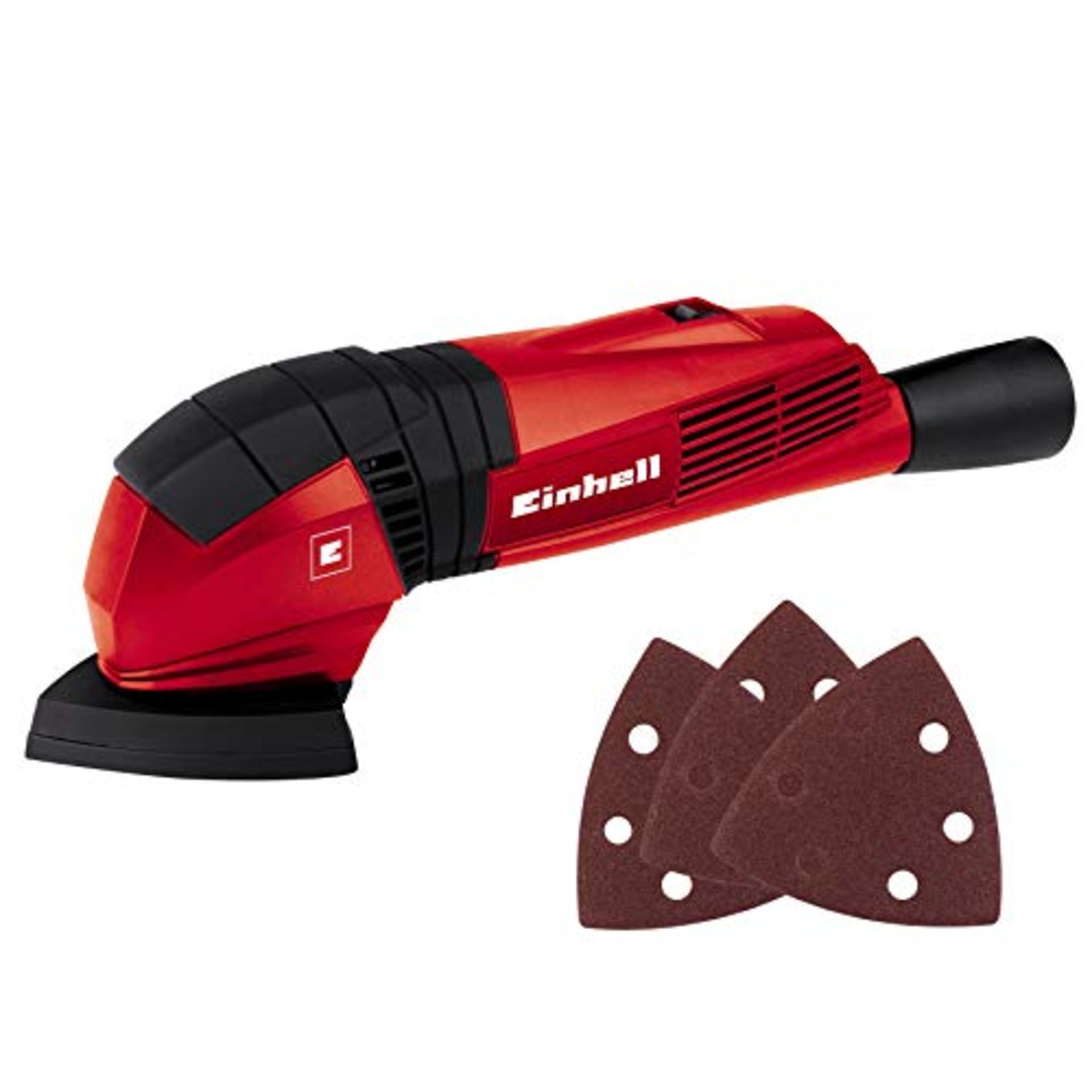 Einhell TC-DS 19 190 W Detail Sander | 190W Triangular Orbital Sander For Wood With Du