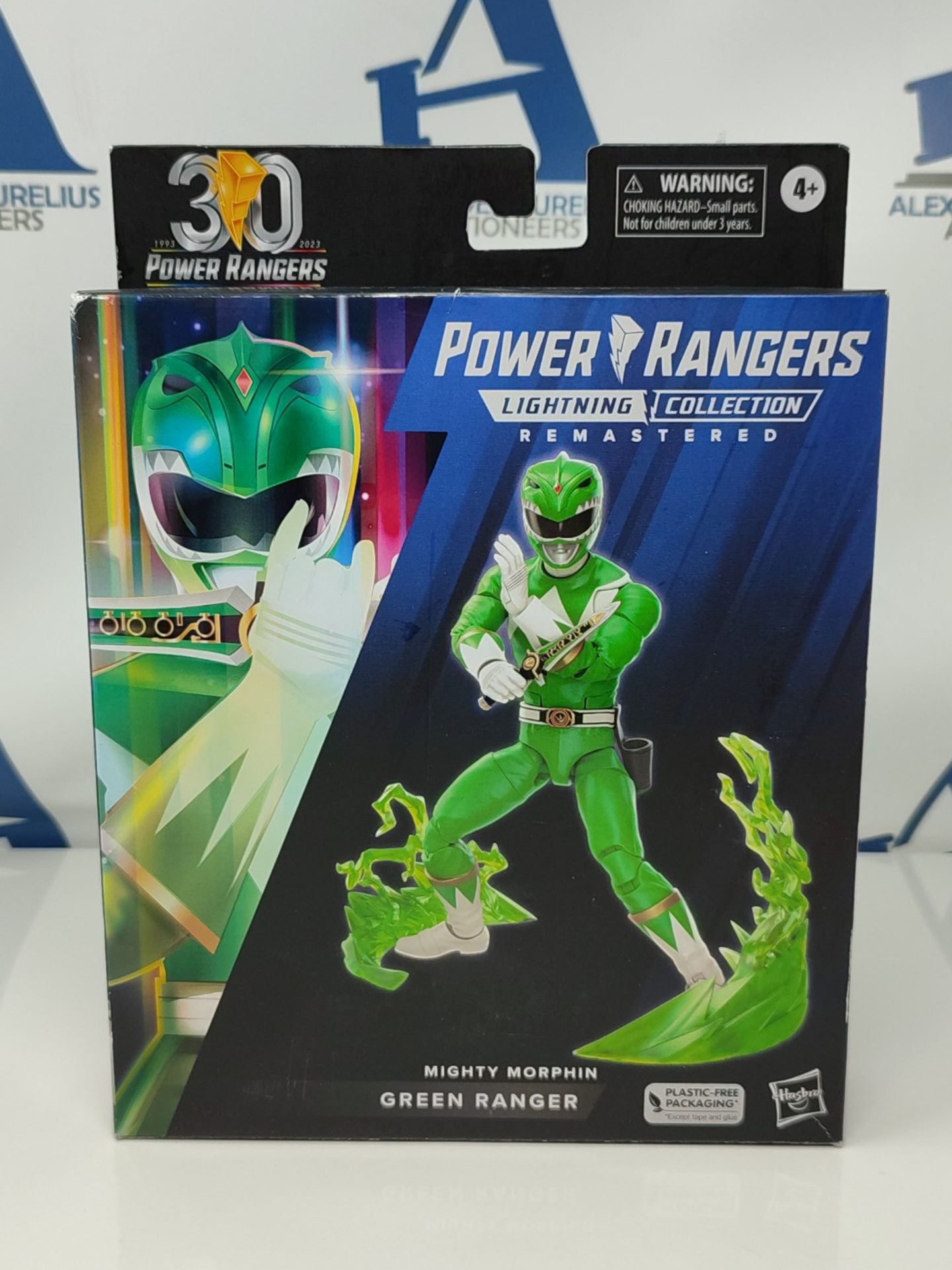 Power Rangers Lightning Collection Remastered Mighty Morphin Green Ranger 6" Action Fi - Image 2 of 3