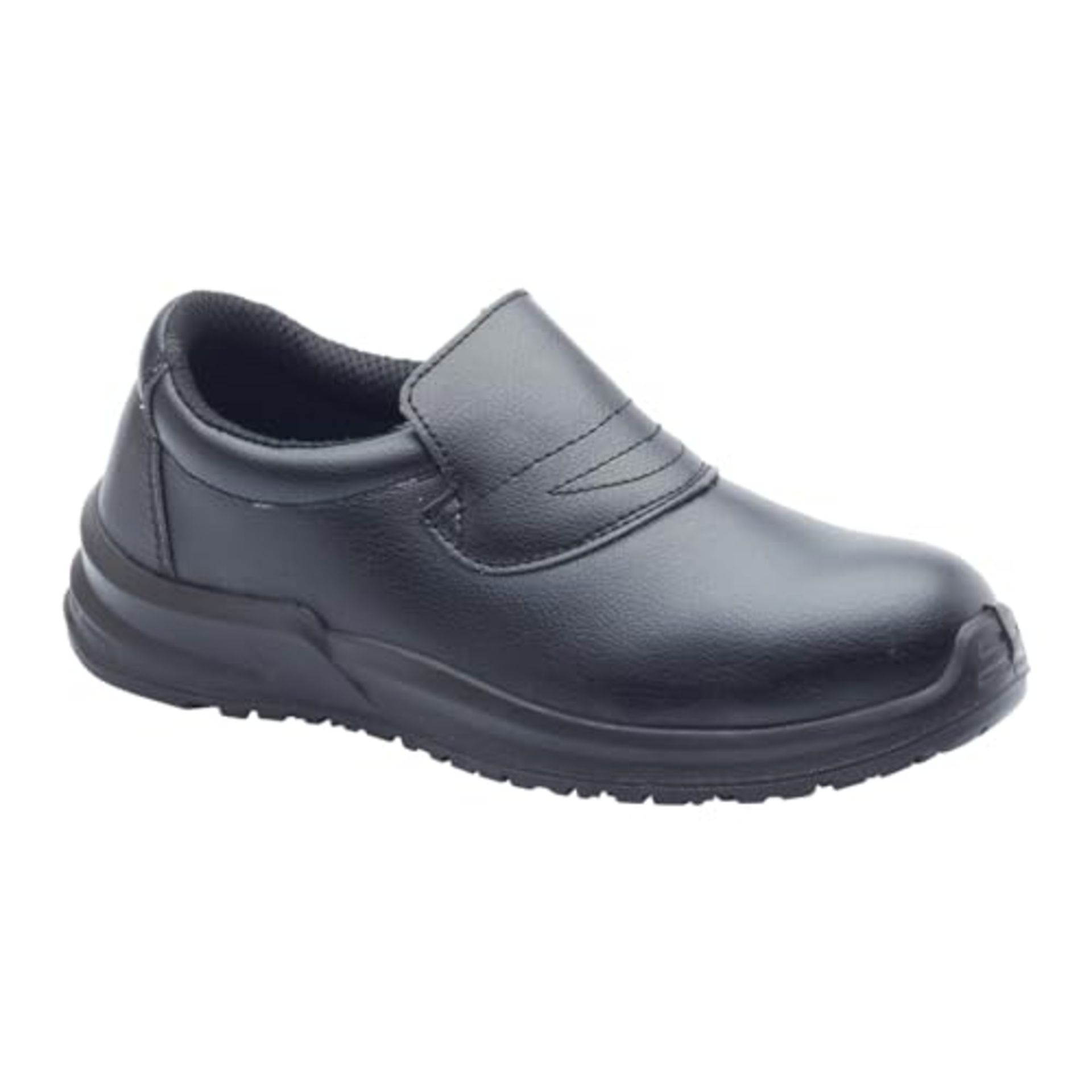 Blackrock Slip-On Safety Shoes, Mens Womens Steel Toe Cap Shoes, Chef Shoes, Nursing S