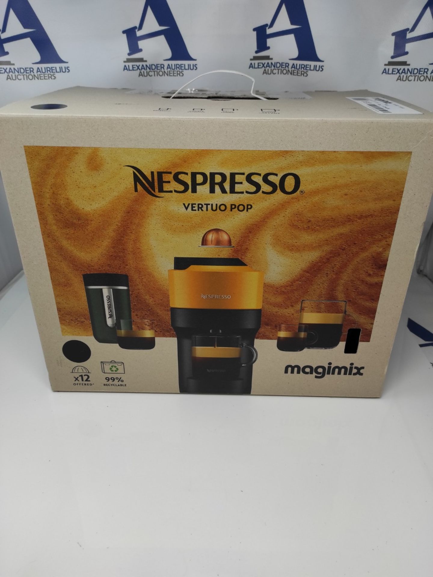 RRP £82.00 Nespresso Vertuo Pop Automatic Pod Coffee Machine for Americano, Decaf, Espresso by Ma - Image 2 of 3