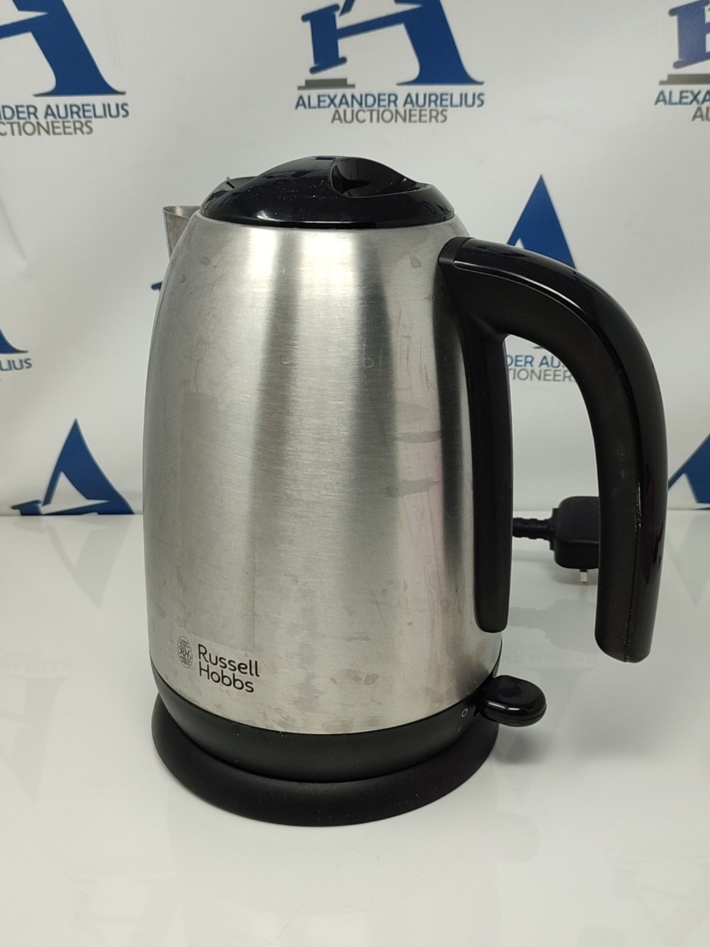 Russell Hobbs 23910 Adventure Brushed Stainless Steel Electric Kettle, Open Handle, 30 - Bild 3 aus 3