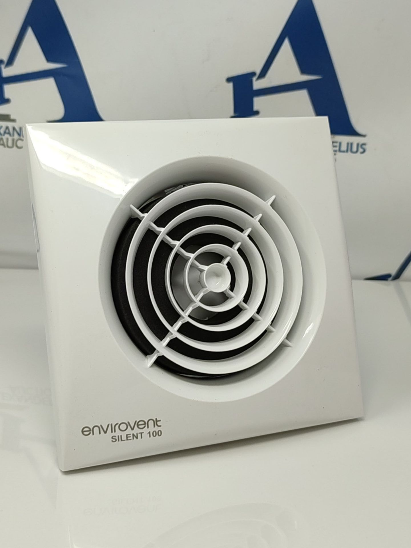 Envirovent SIL100T Silent-100T Axial Silent Extractor Fan Axial 100 mm / 4 Inch Timer - Bild 2 aus 2
