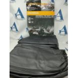 AUTO HIGH 11-Pieces Car Seat Covers Full Set - Premium Faux Leather Automotive Front a