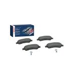 Bosch BP318 Brake Pads - Front Axle - ECE-R90 Certified - 1 Set of 4 Pads