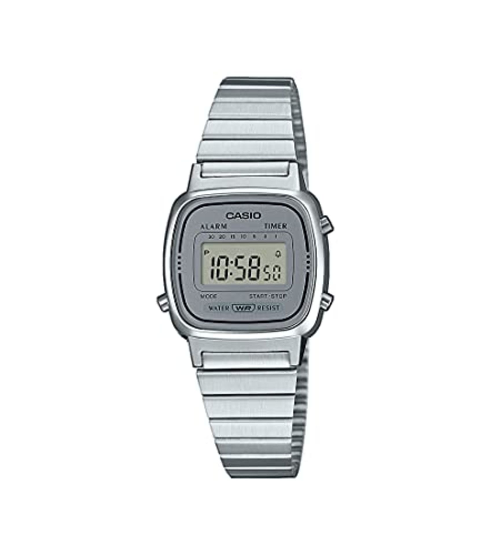 Casio Collection Women's Watch LA670WEA-7EF, Grey