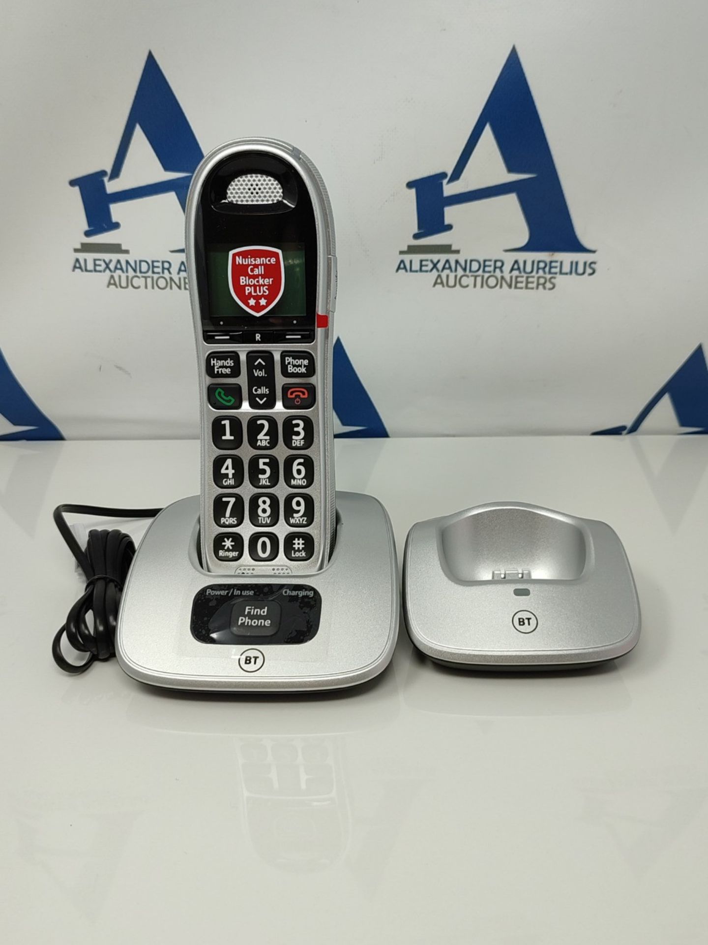 RRP £65.00 BT 4000 Cordless Landline House Phone with Big Buttons, Advanced Nuisance Call Blocker - Image 3 of 3