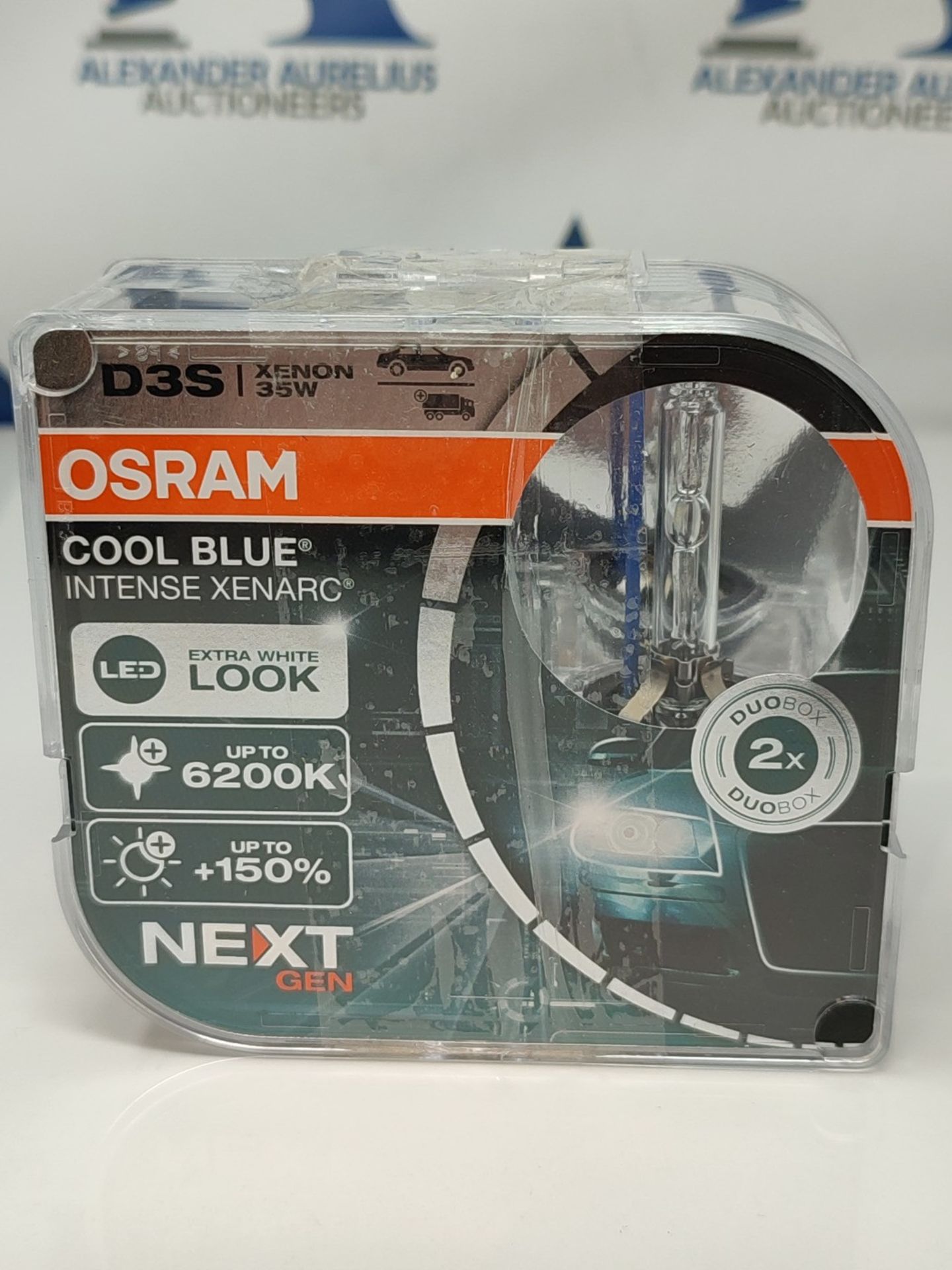 RRP £125.00 OSRAM XENARC COOL BLUE INTENSE D3S, +150% more brightness, up to 6,200K, xenon headlig - Bild 2 aus 3