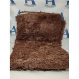 Blivener Luxury Shaggy Soft Area Rug Tie-Dyed Faux Fur Indoor Fluffy Non-Slip Rugs Mod