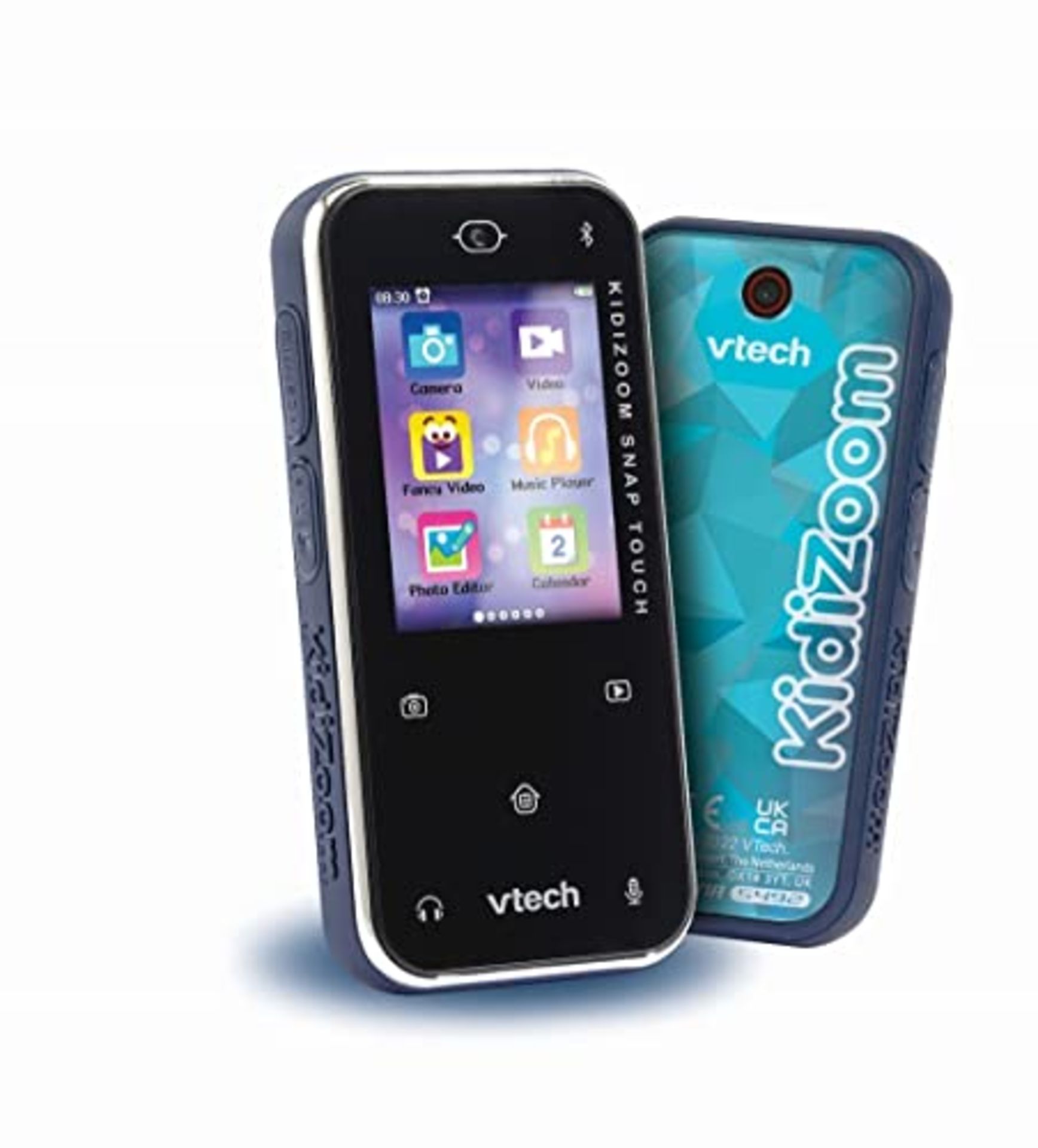 RRP £64.00 VTech KidiZoom Snap Touch Blue, Device for Kids with 5MP Camera, Games & Apps, Take Ph
