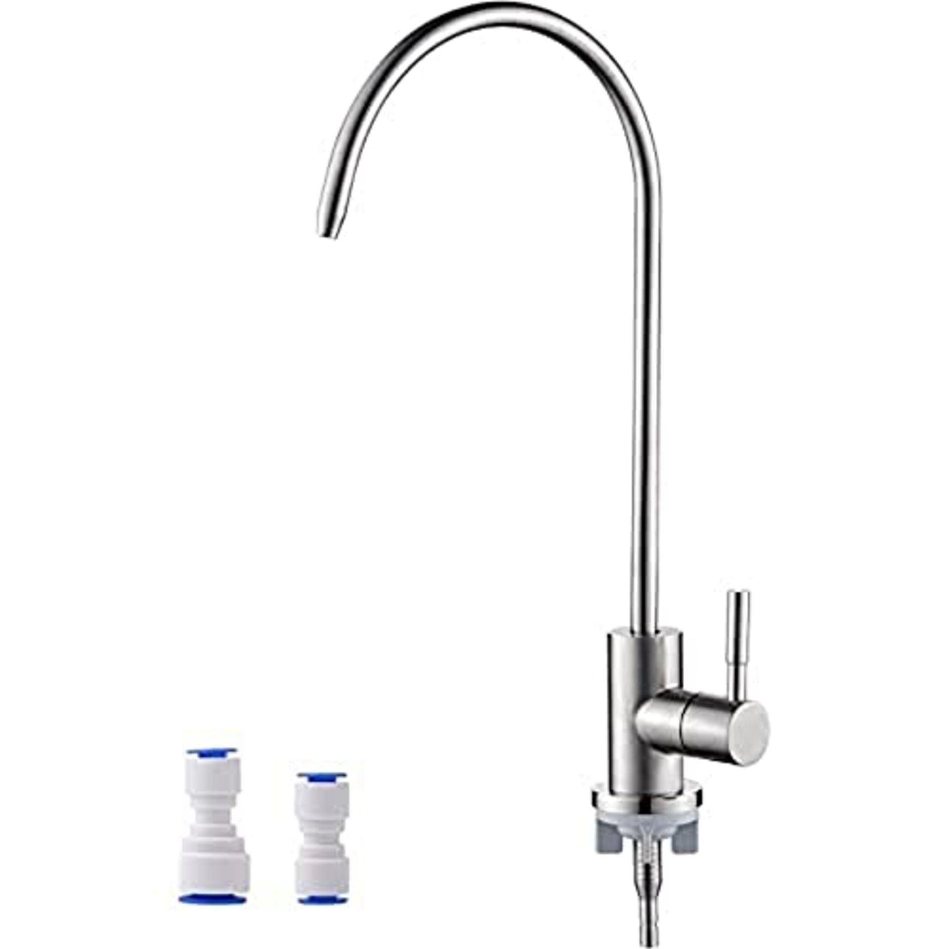 Ibergrif M22301A Drinking Water Filter Kitchen Tap,304 Stainless Steel Modern Single L
