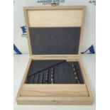 RRP £150.00 FAMAG 1594510 10pcs HSS-Ground Brad Point Drill Bit Set in Wooden Case