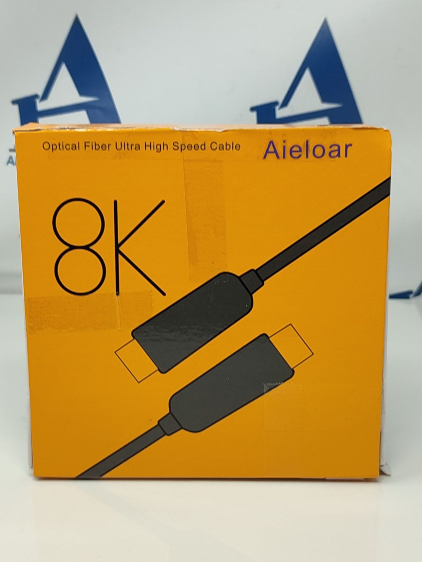 RRP £54.00 Aieloar Fiber Optic HDMI Cable 10m,HDMI 2.1 Cable Support High Speed 48Gbps,8K@60Hz,4K - Bild 2 aus 2